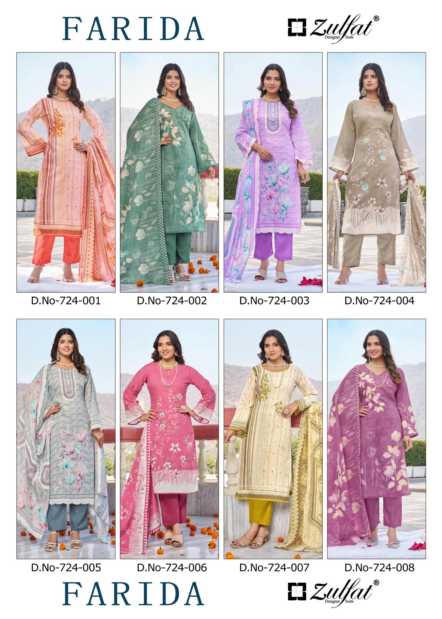 Zulfat Designer Suits – Farida