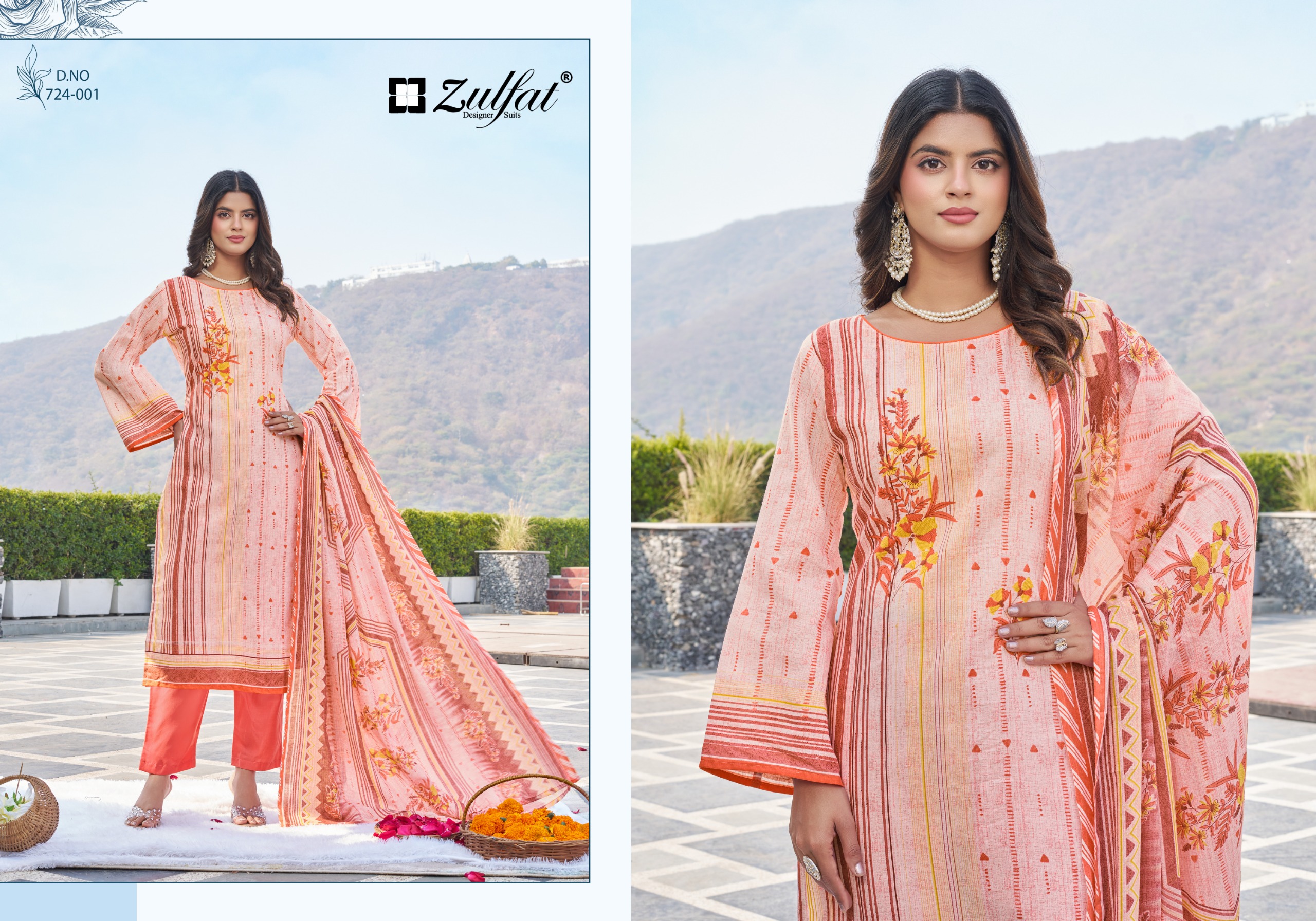 Zulfat Designer Suits – Farida