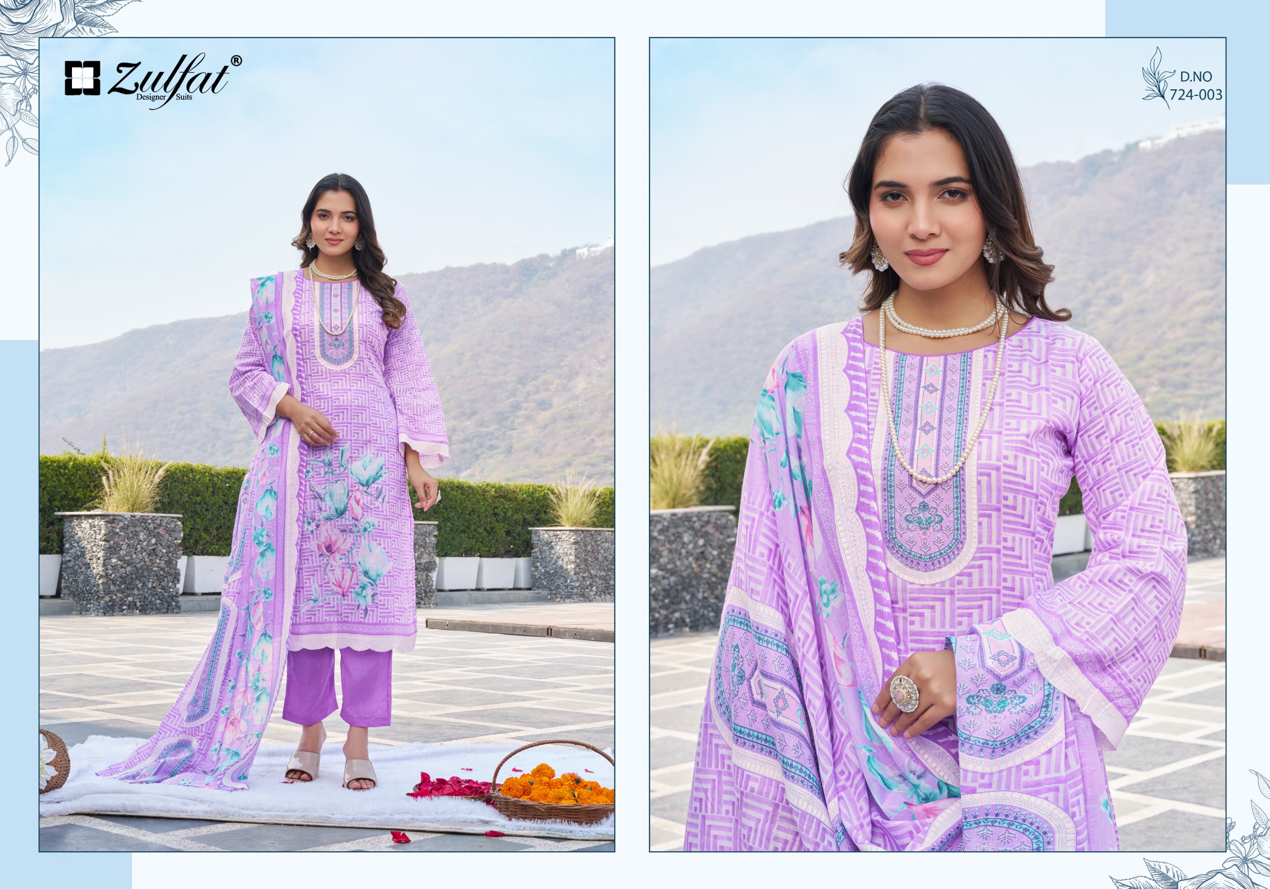 Zulfat Designer Suits – Farida