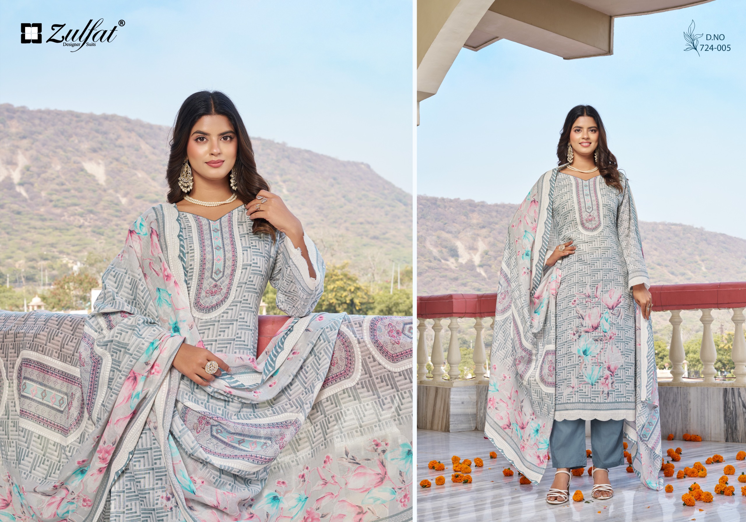Zulfat Designer Suits – Farida