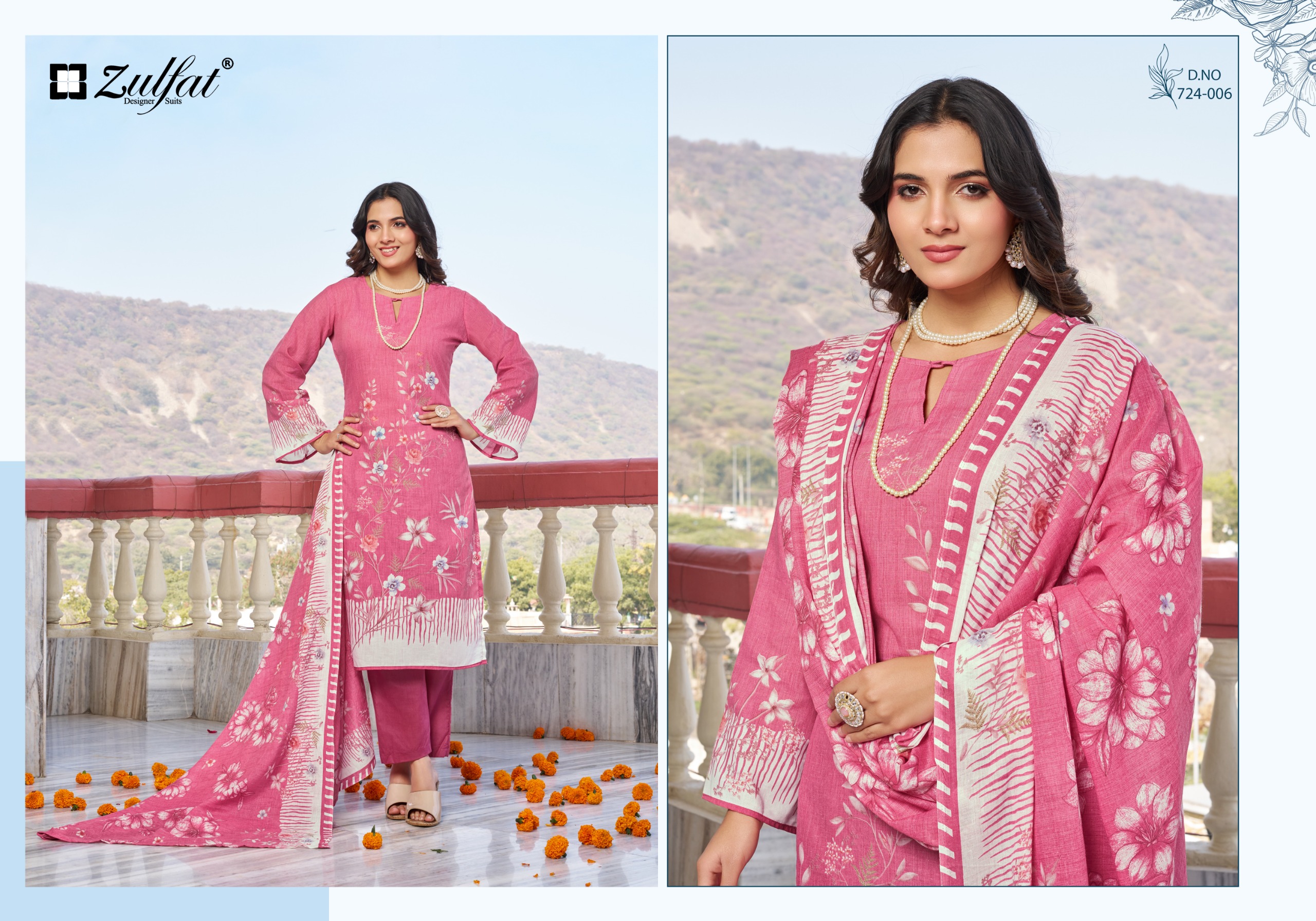 Zulfat Designer Suits – Farida