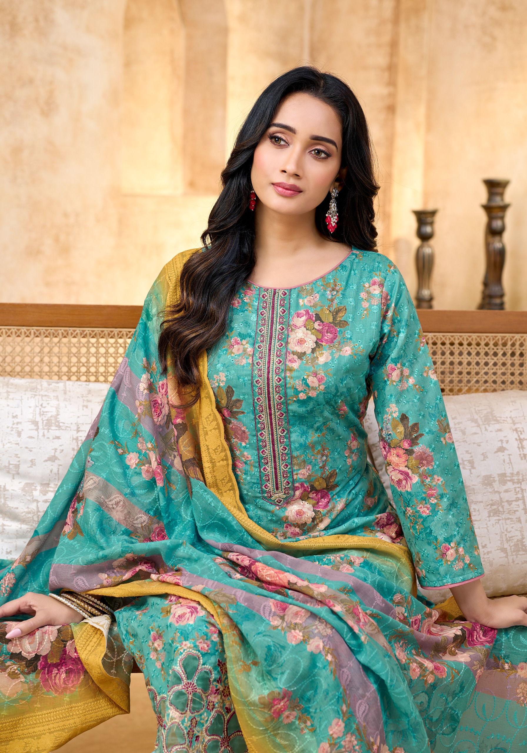 Alok Suit – Chikenkari