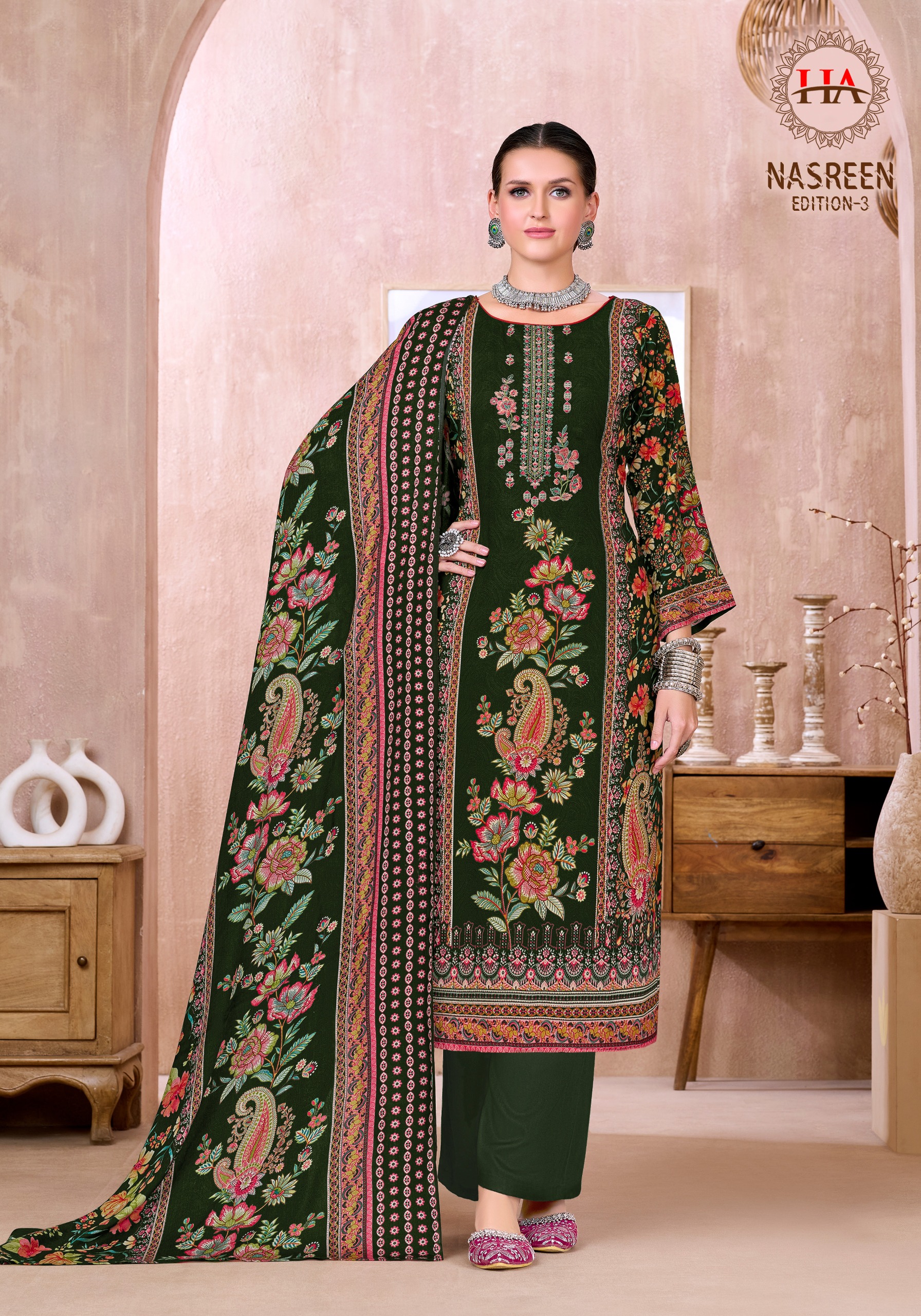 Harshit Fashion – Nasreen Vol.3