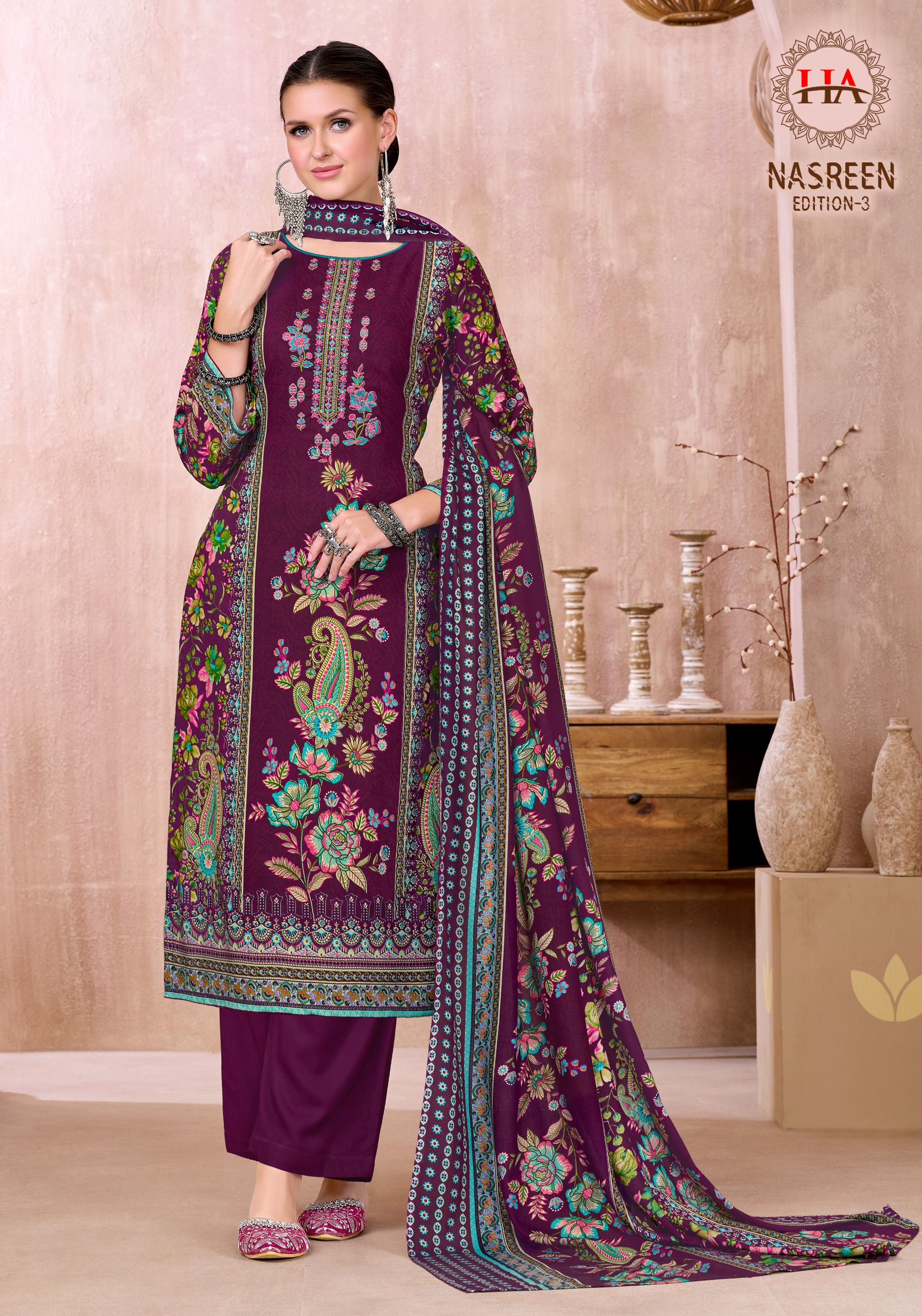 Harshit Fashion – Nasreen Vol.3