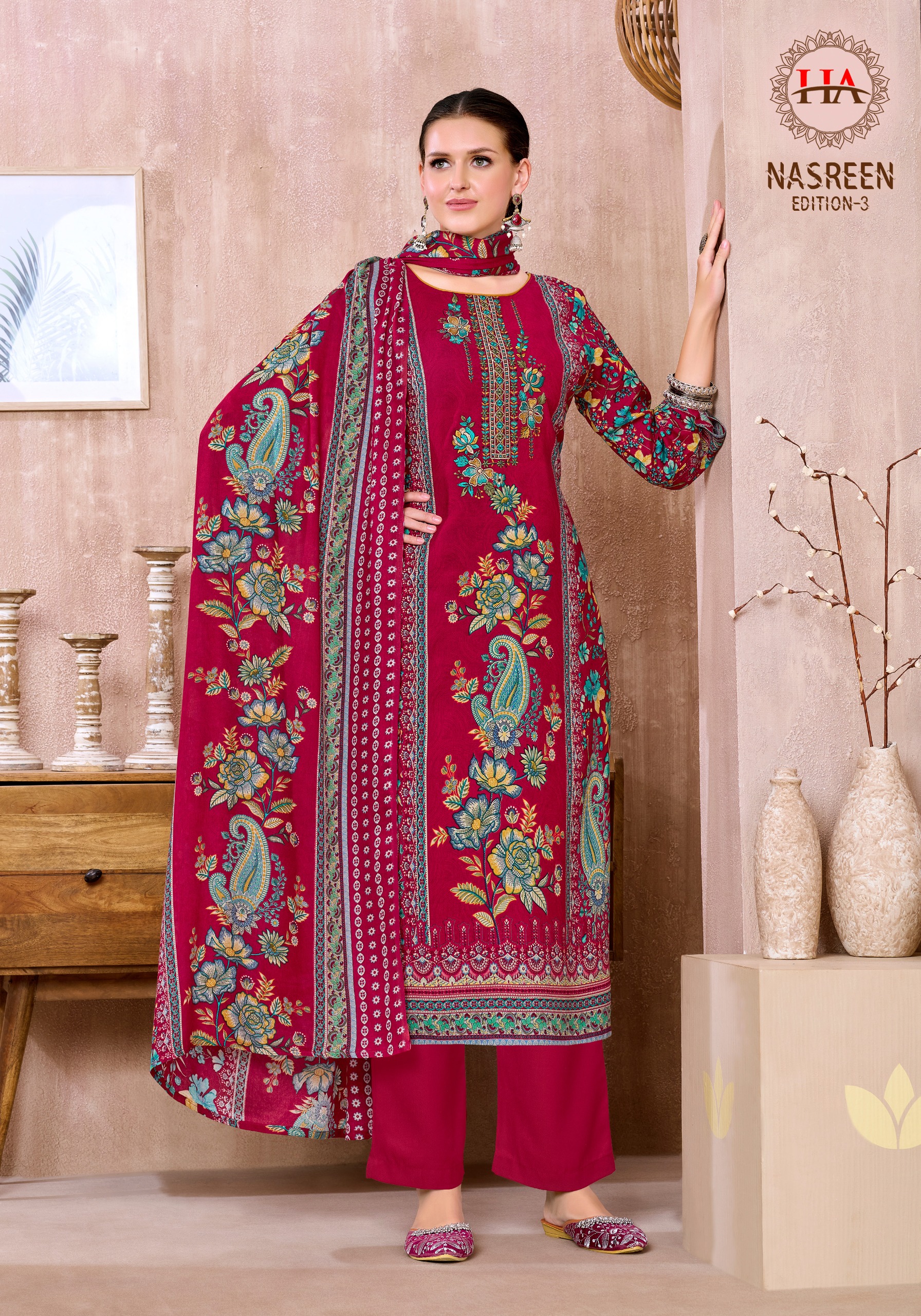 Harshit Fashion – Nasreen Vol.3