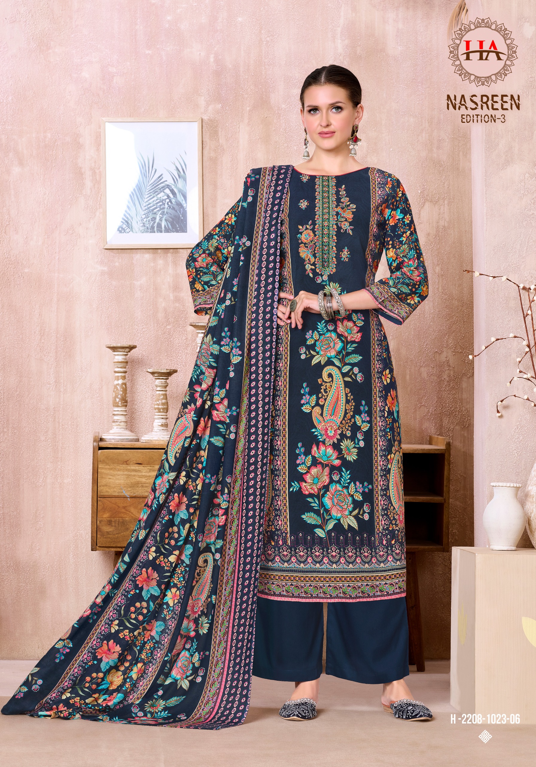 Harshit Fashion – Nasreen Vol.3