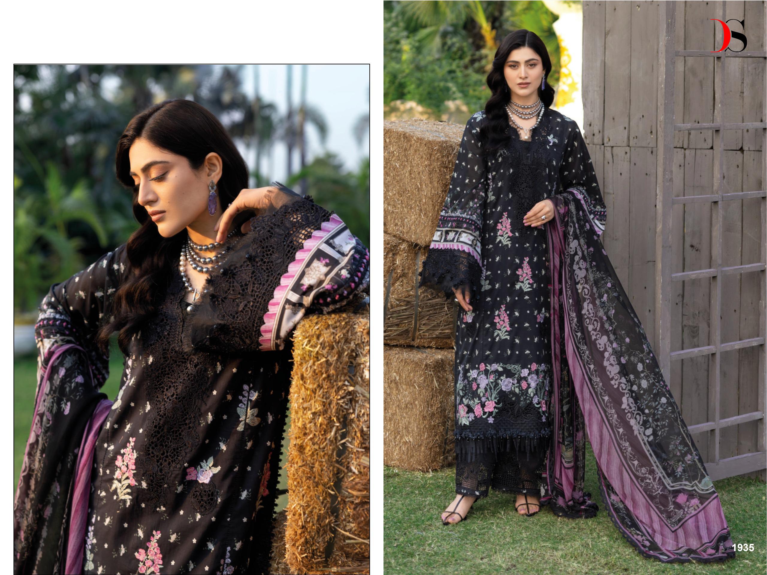 DEEPSY SUITS – Elaf Chikankari Ciffon Duptta