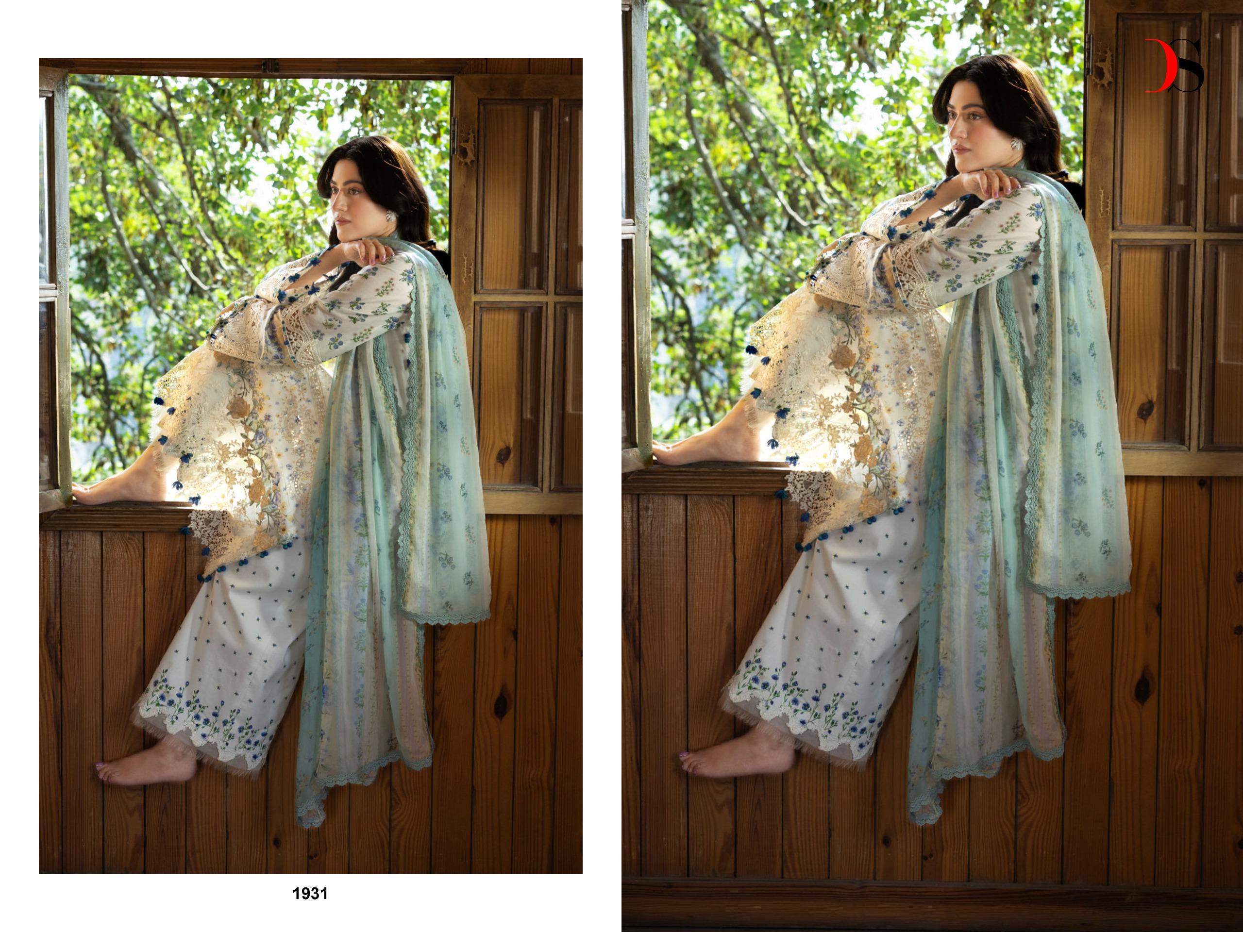 DEEPSY SUITS – Elaf Chikankari Ciffon Duptta