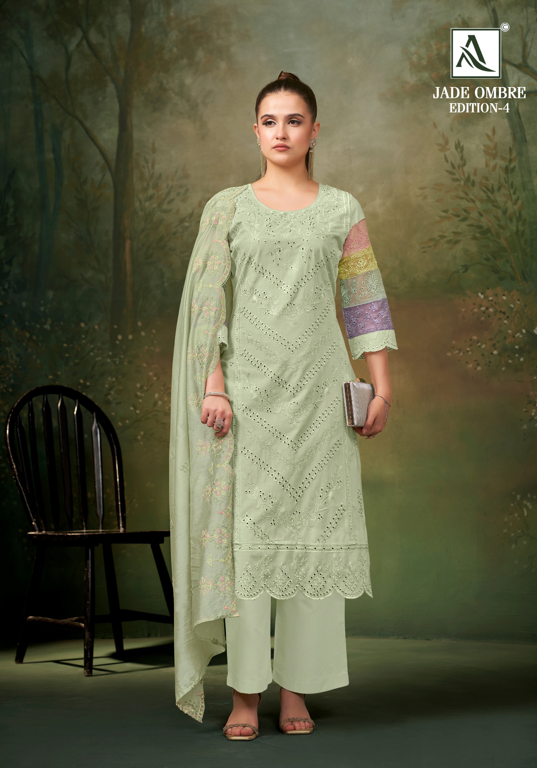 Alok Suit – Jade Ombre Vol.4