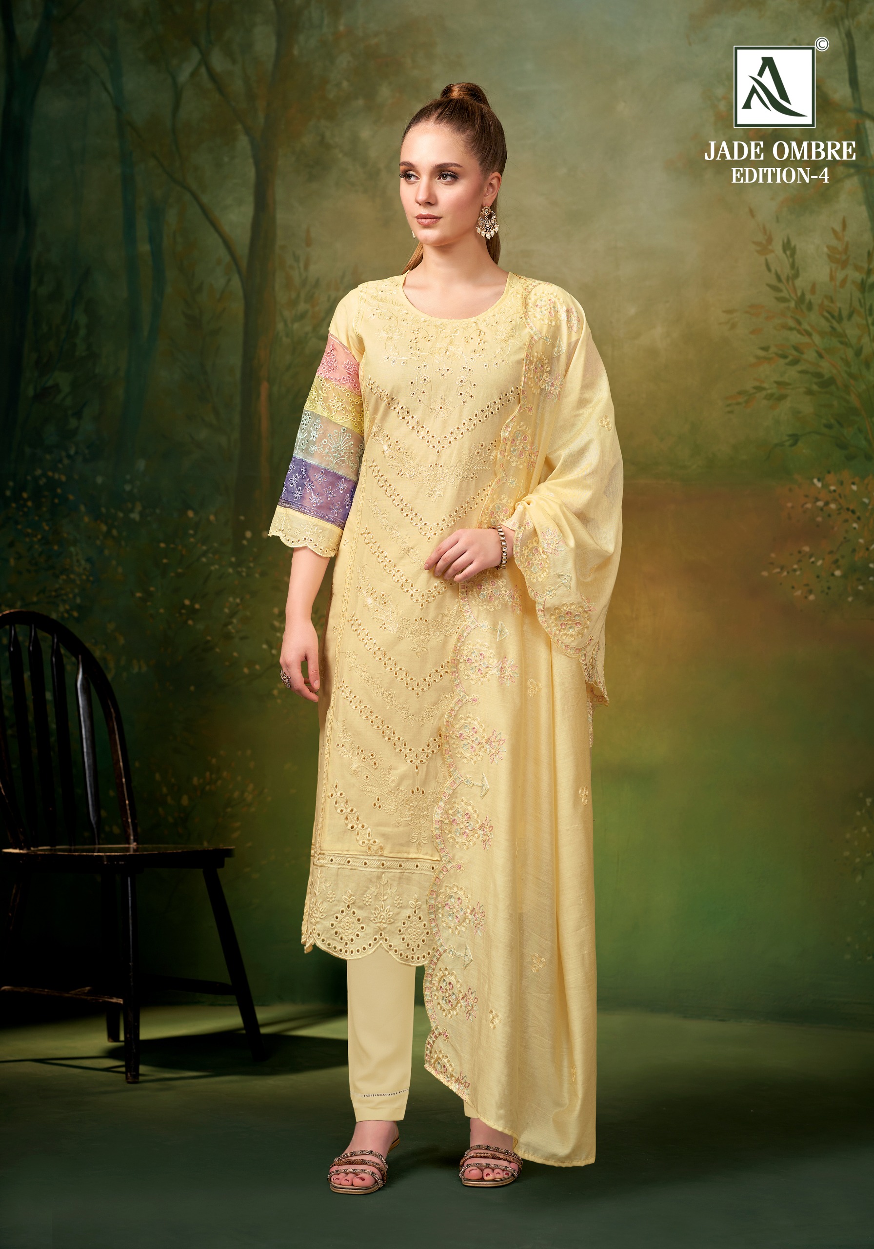 Alok Suit – Jade Ombre Vol.4
