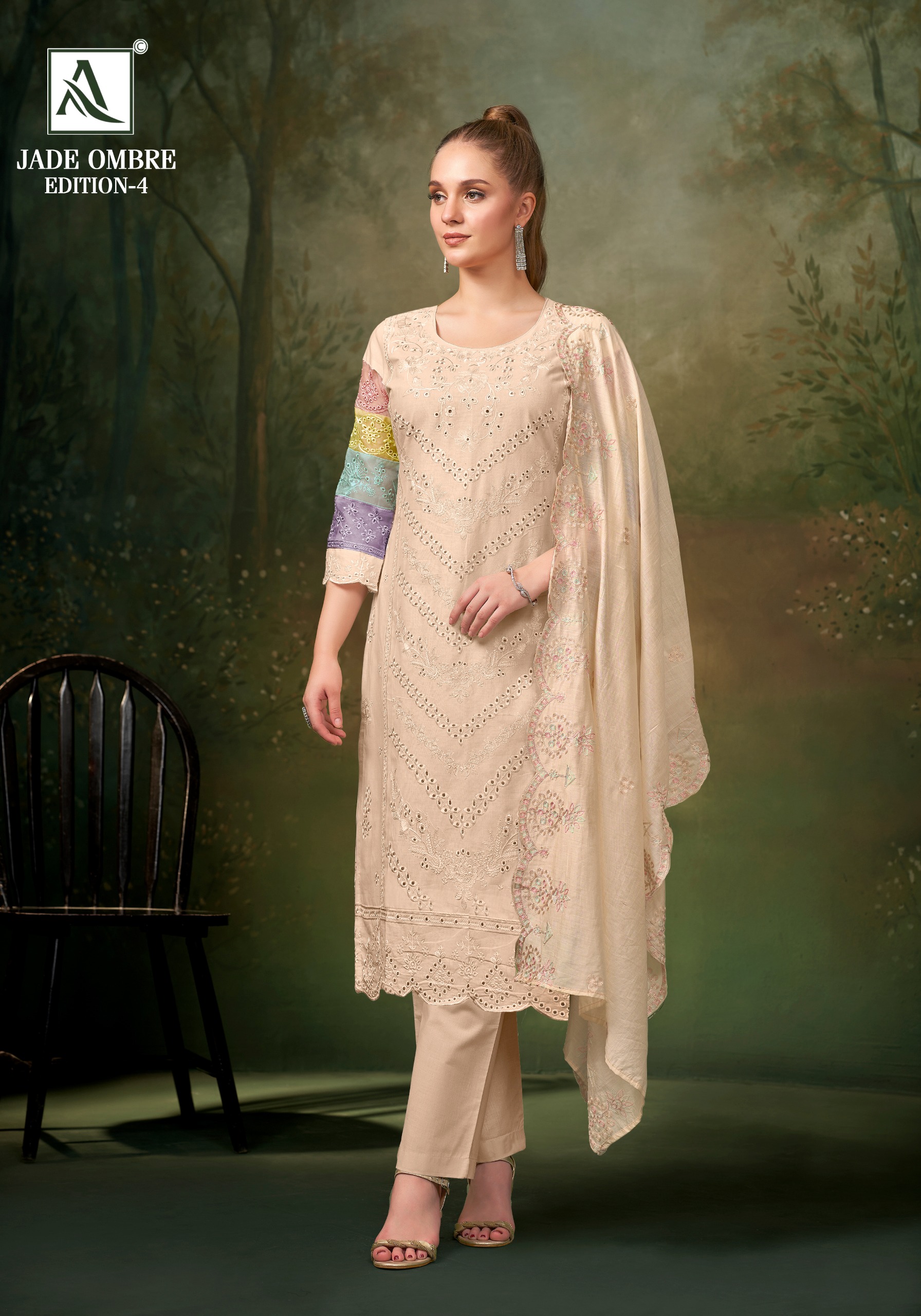Alok Suit – Jade Ombre Vol.4