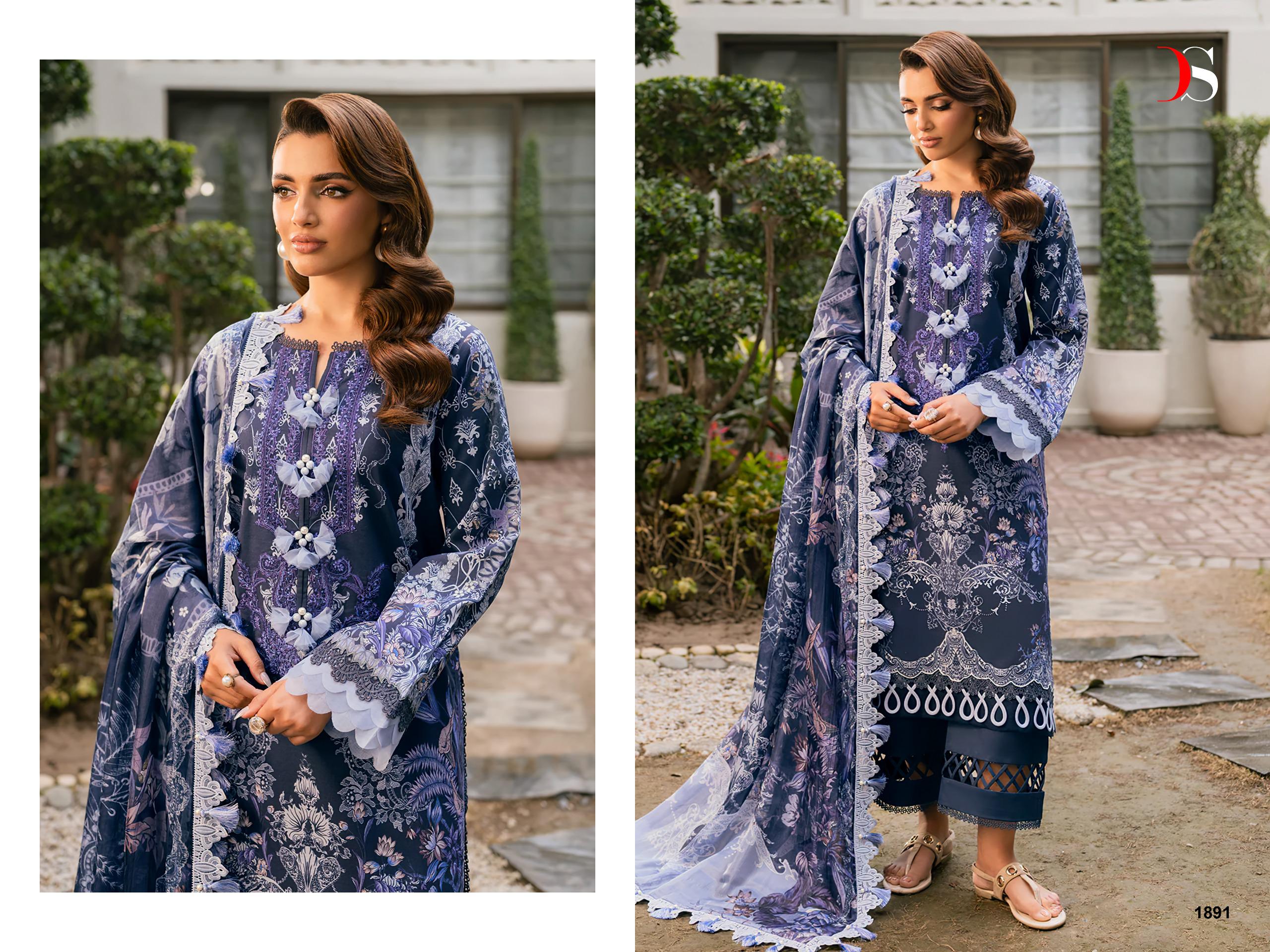 DEEPSY SUITS – Jade Elara 2 Ciffon Duptta