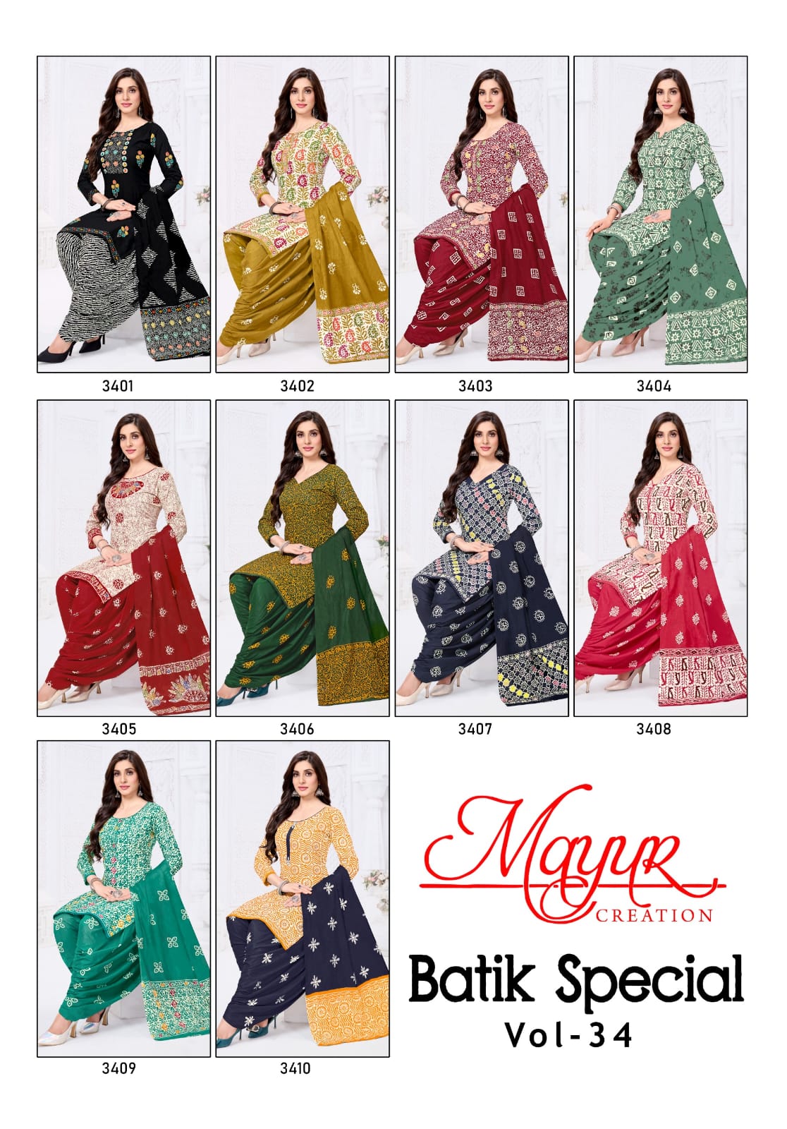 Mayur Creation – Batik special Vol34
