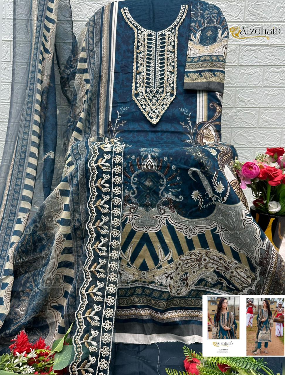 Al Zohaib – Ayesha vol.1 Cotton Duptta
