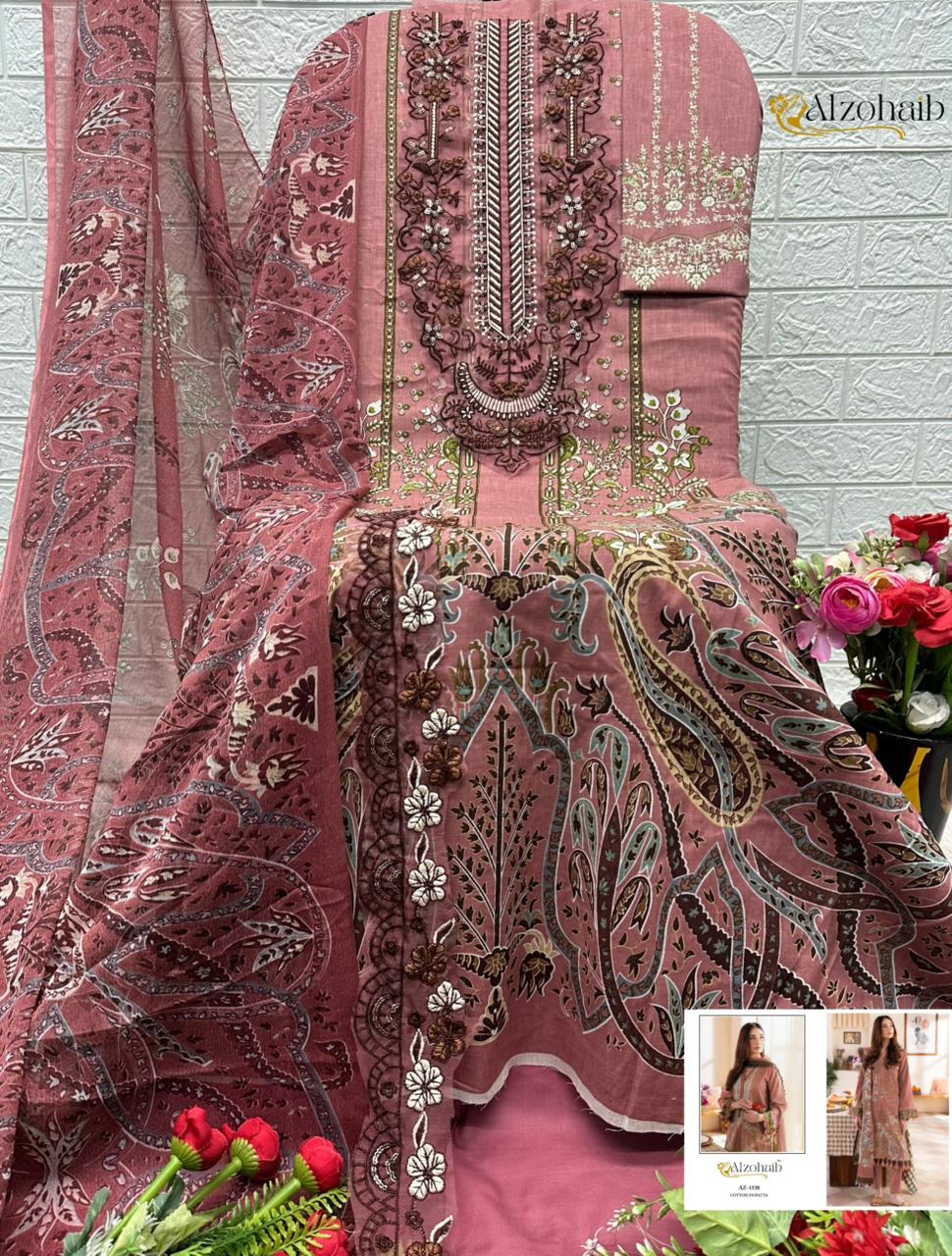 Al Zohaib – Ayesha vol.1 Cotton Duptta