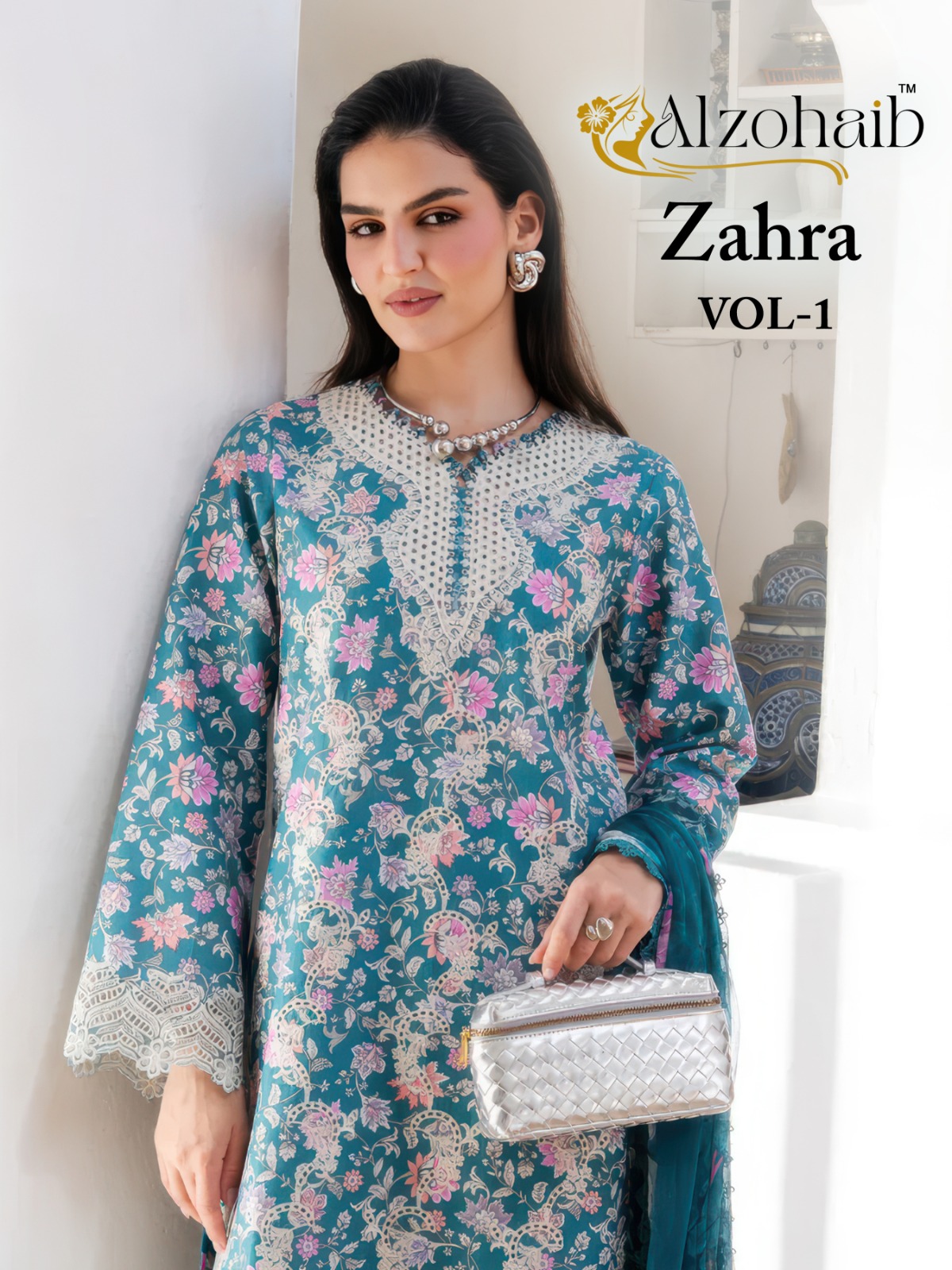 Al Zohaib – Zahra Vol.1 Cotton Duptta     Salwar Suit Wholesale Catalog Any Occasion