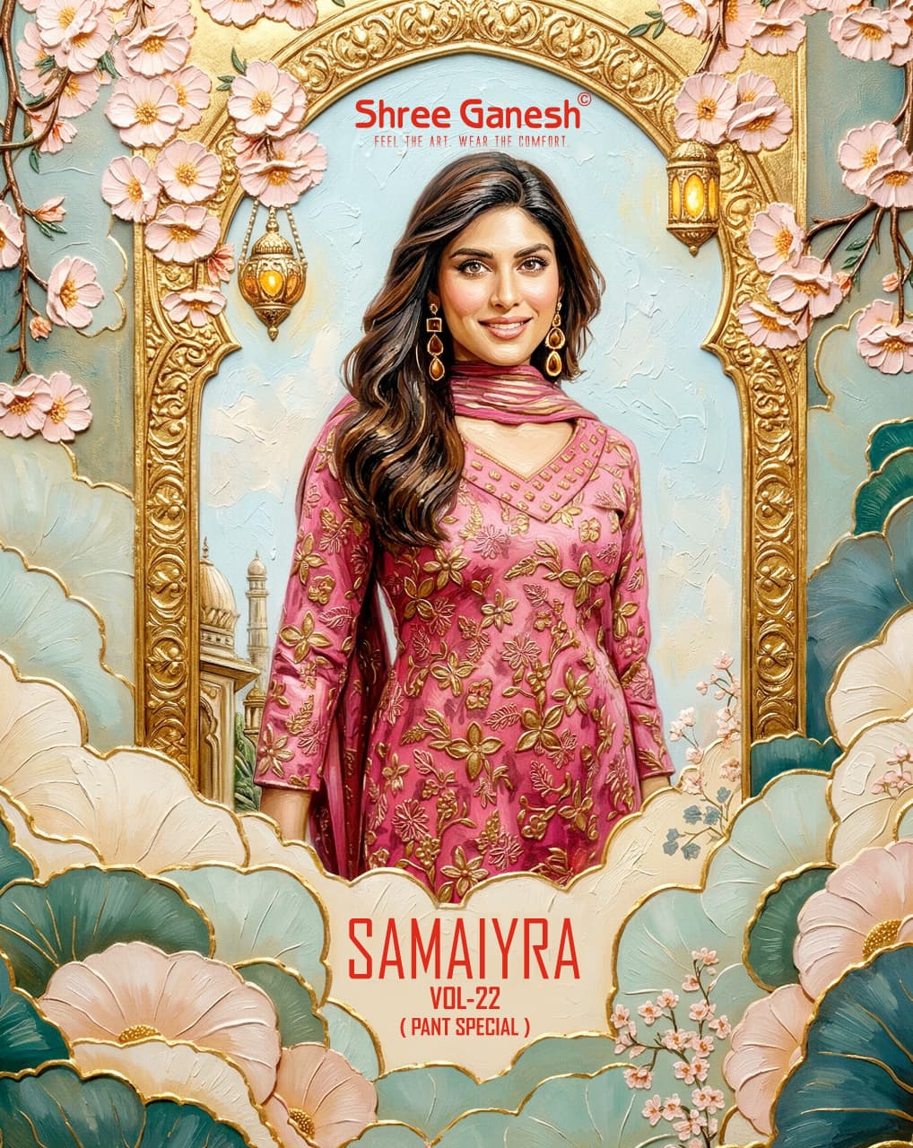 Shree Ganesh – Samaiyra Vol.22     Cotton Printed Wholesale Catalog Regular Wear