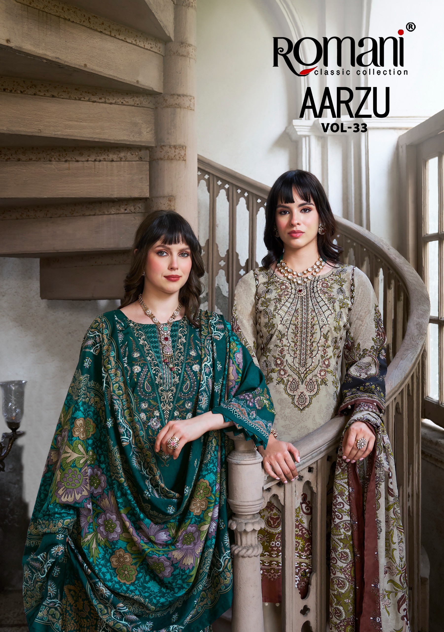 Romani – Aarzu 33     Salwar Suit Wholesale Catalog Any Occasion