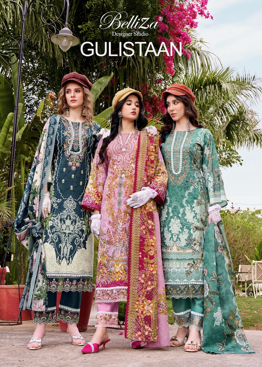 BelliZa DesigNer StuDio – Gulistan     Salwar Suit Wholesale Catalog Any Occasion