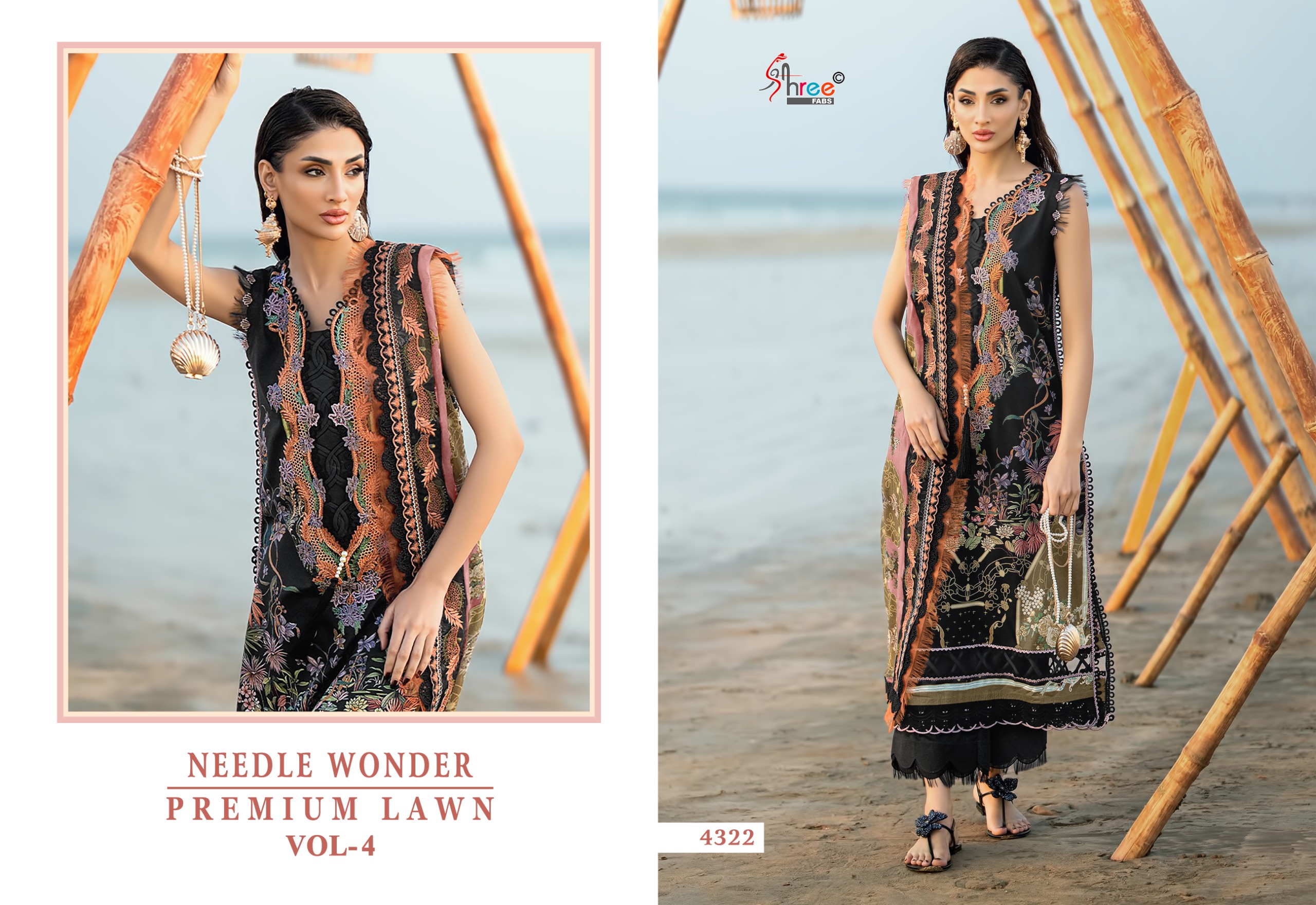 Shree Fab – Needle wonder 4 Cotton Duptta