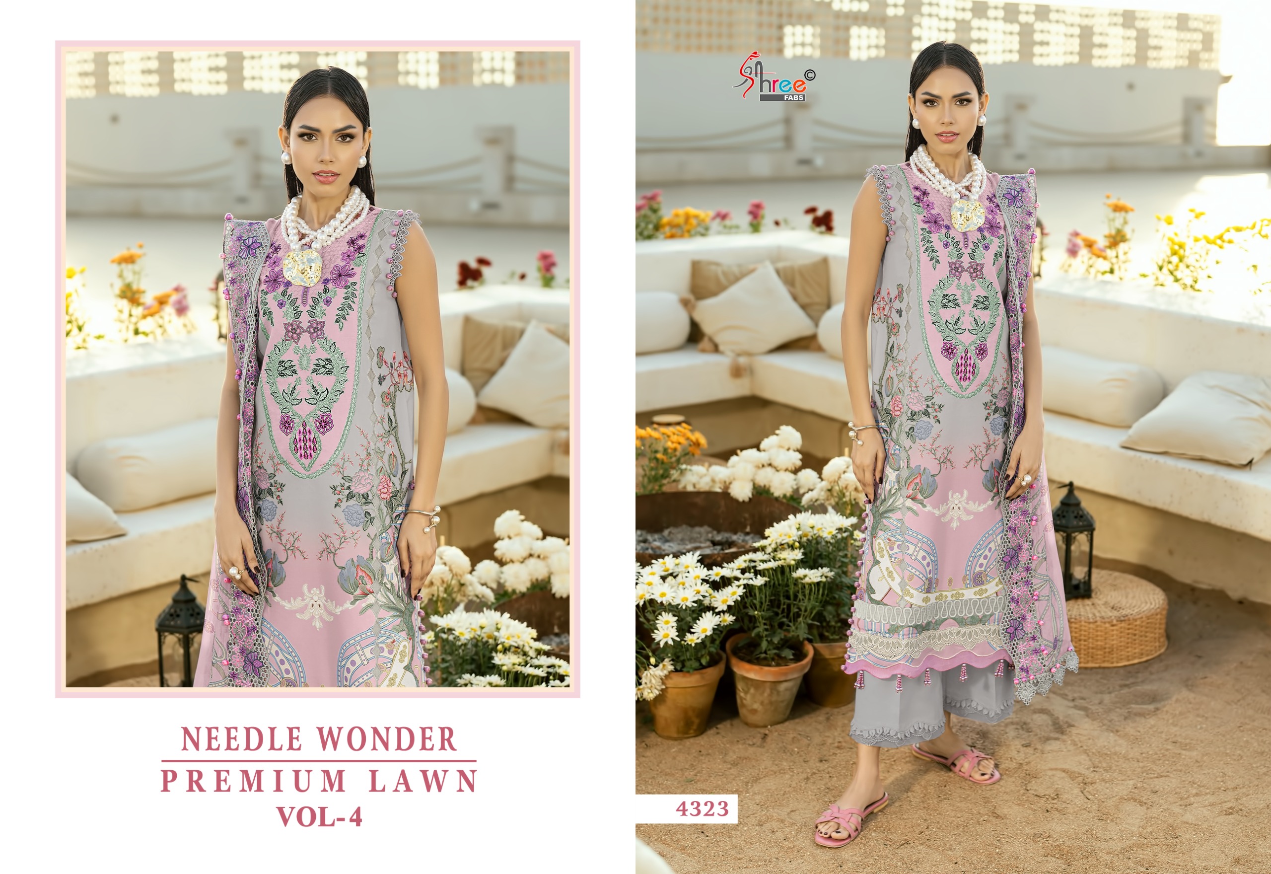 Shree Fab – Needle wonder 4 Cotton Duptta