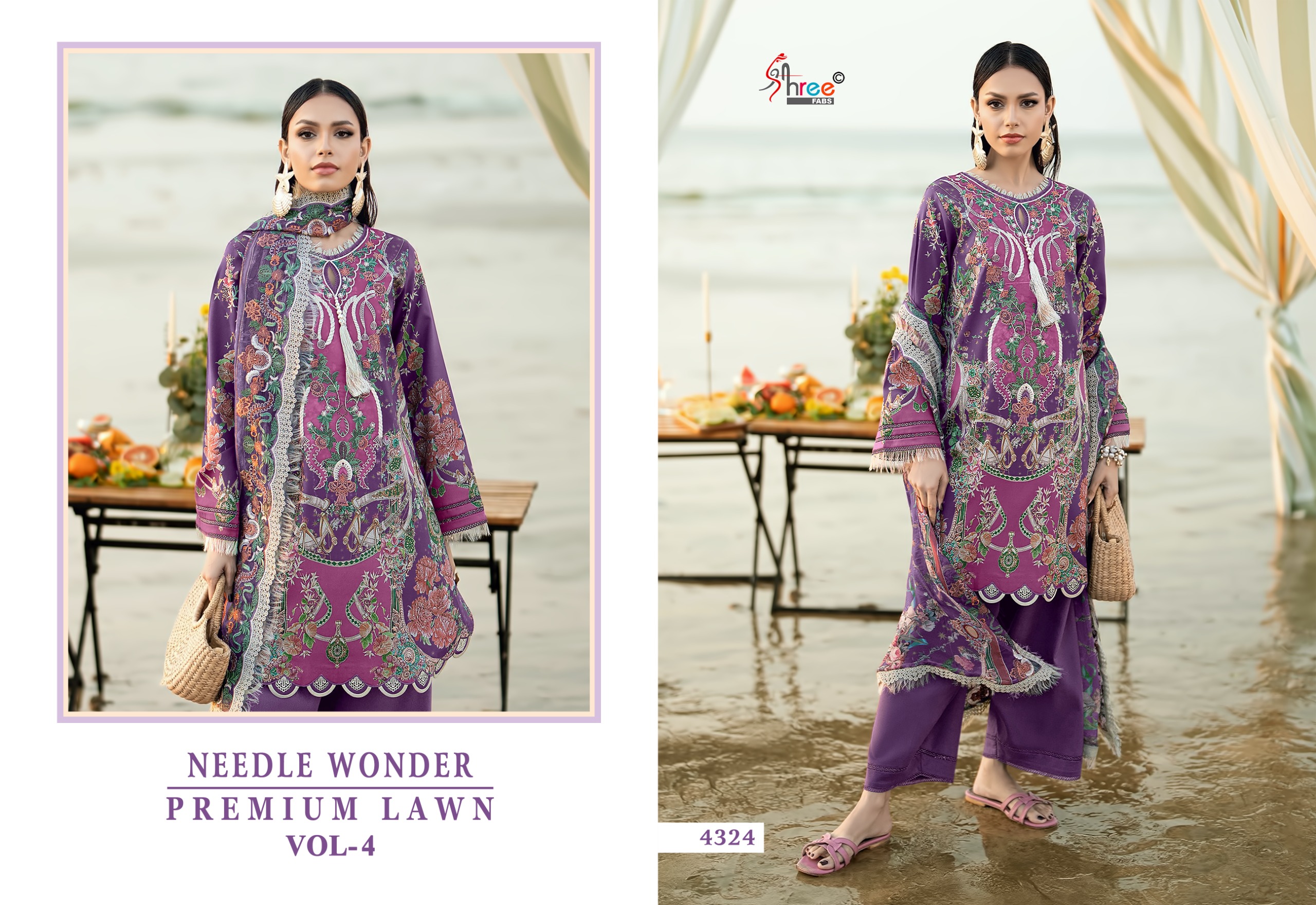 Shree Fab – Needle wonder 4 Cotton Duptta