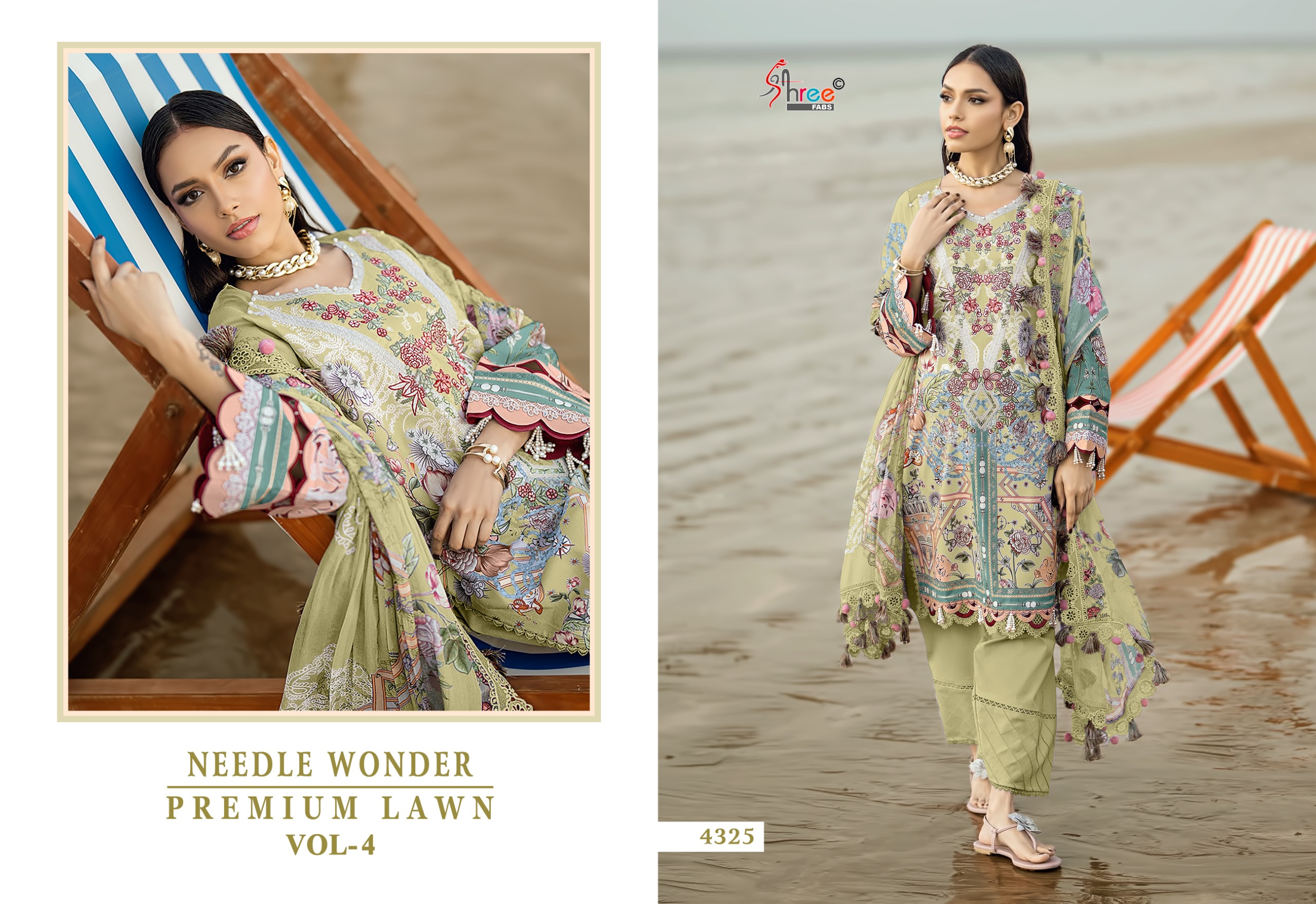 Shree Fab – Needle wonder 4 Cotton Duptta