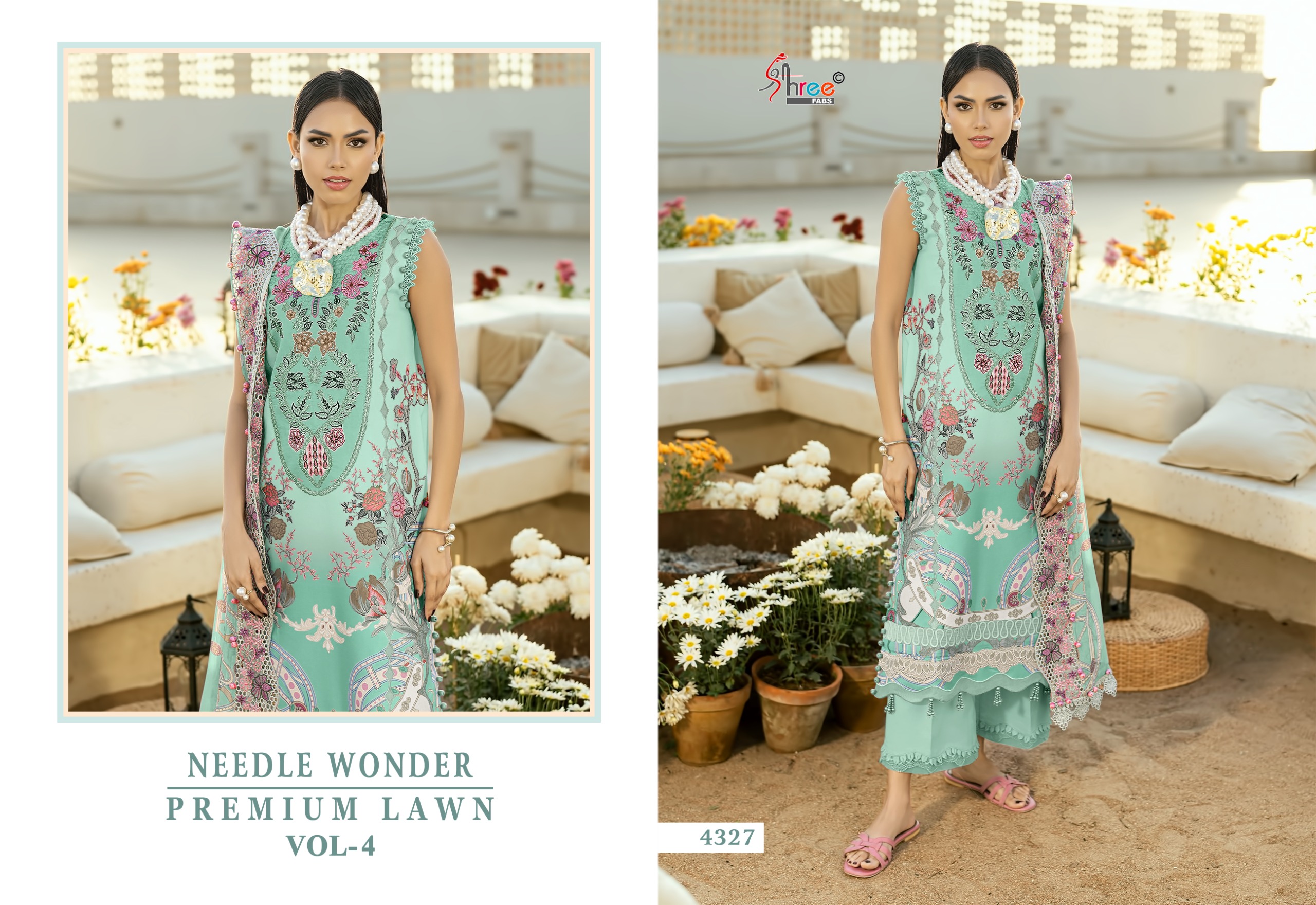 Shree Fab – Needle wonder 4 Cotton Duptta