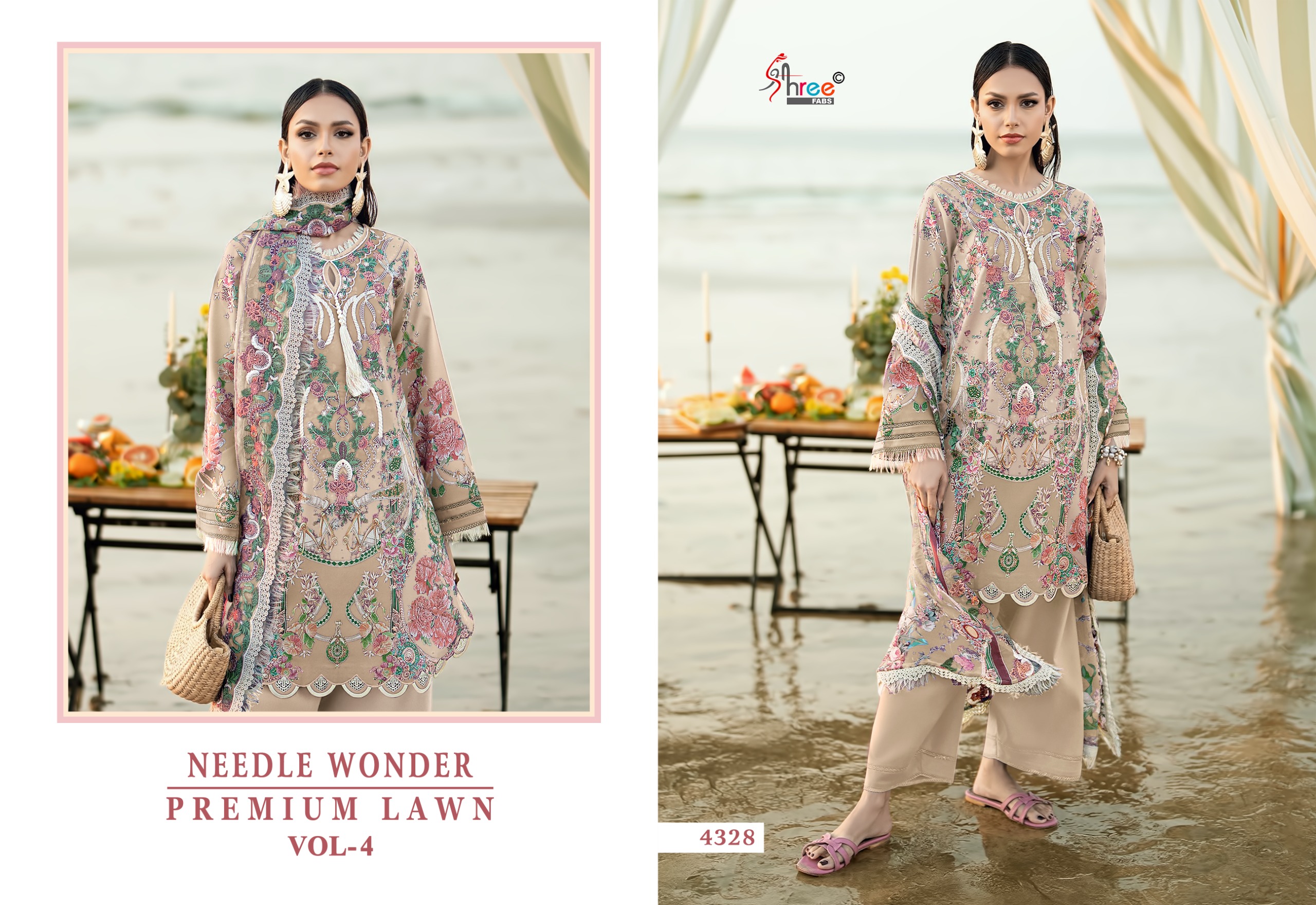 Shree Fab – Needle wonder 4 Cotton Duptta