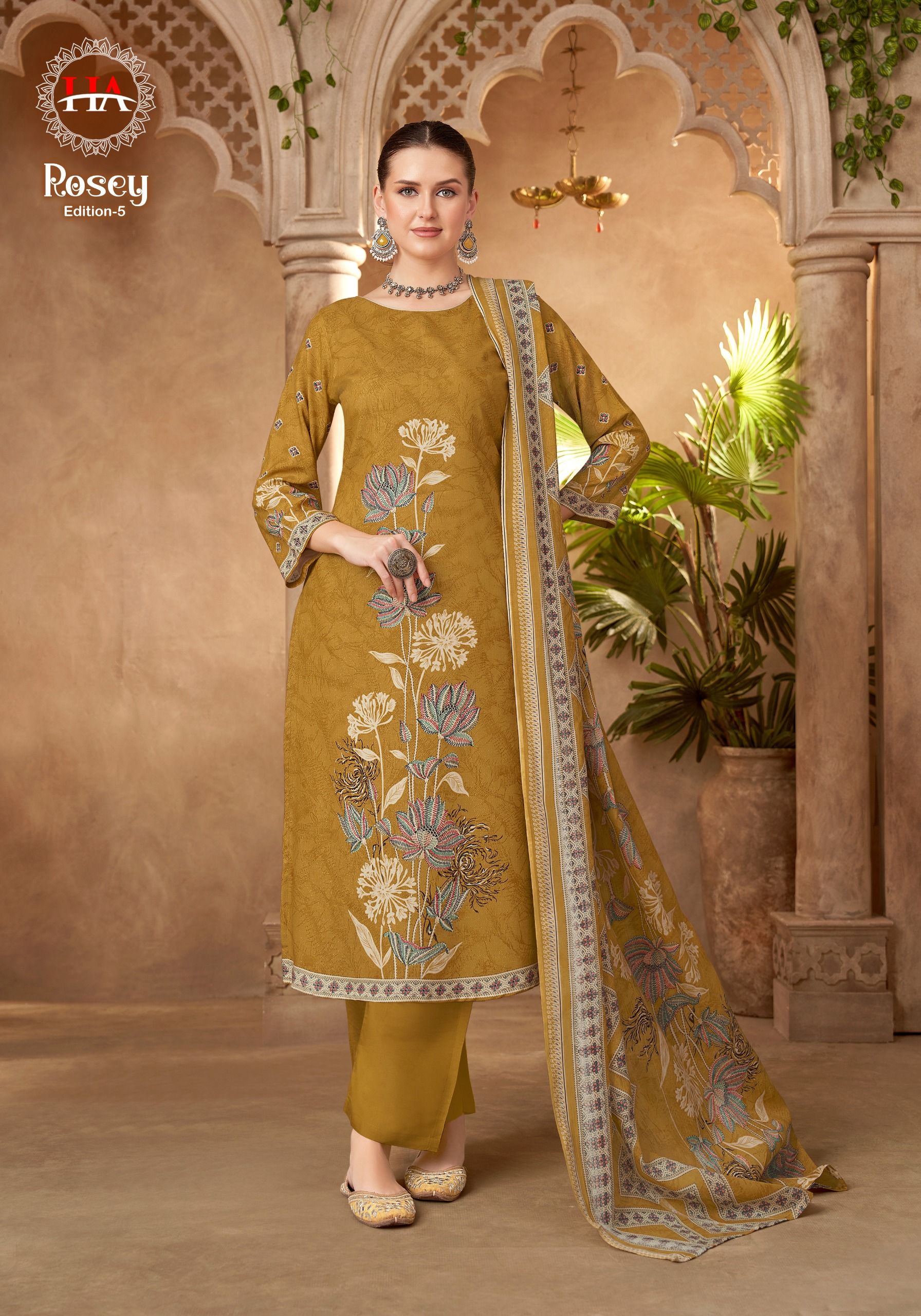 Harshit Fashion – Rosey Vol.5
