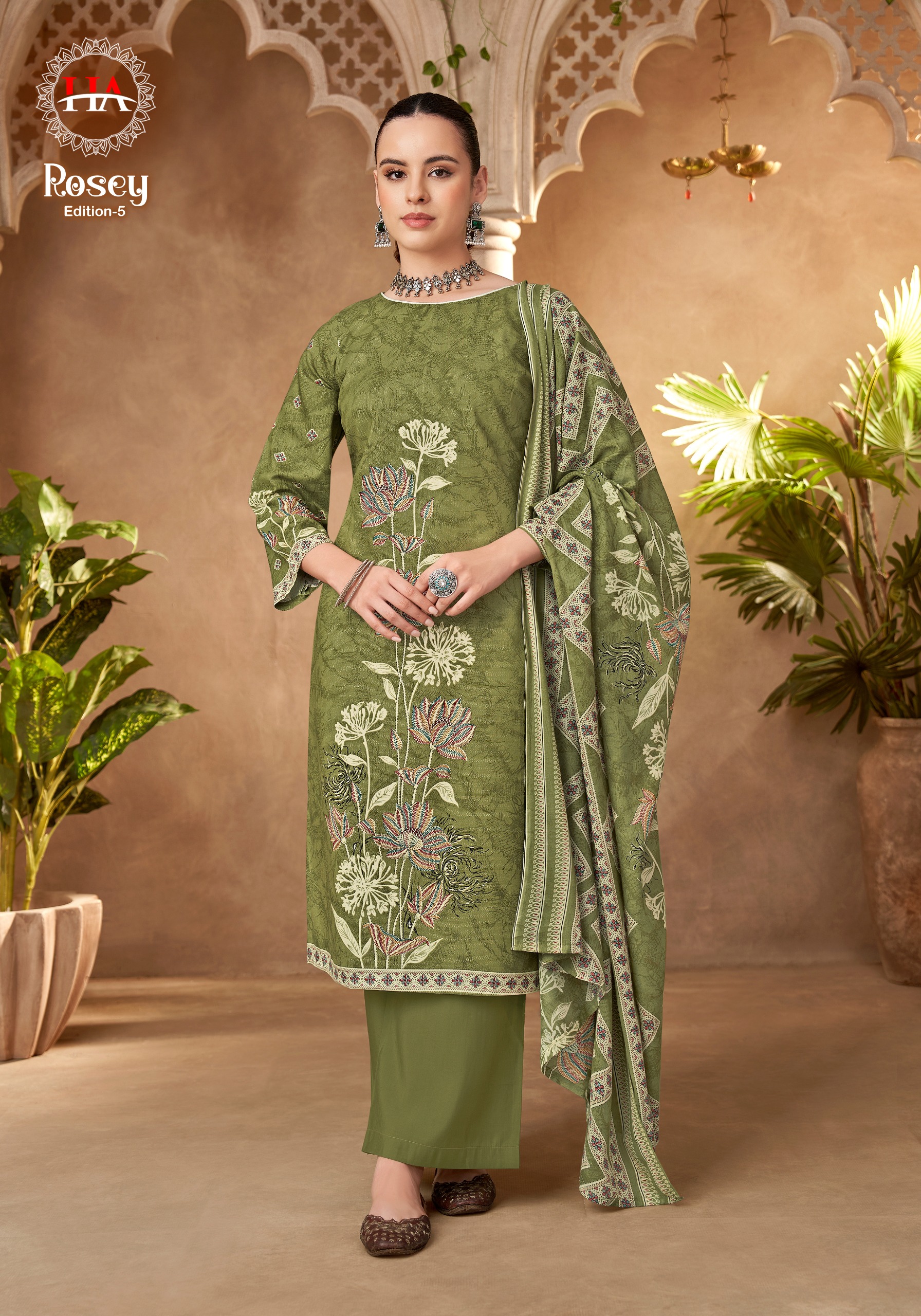Harshit Fashion – Rosey Vol.5