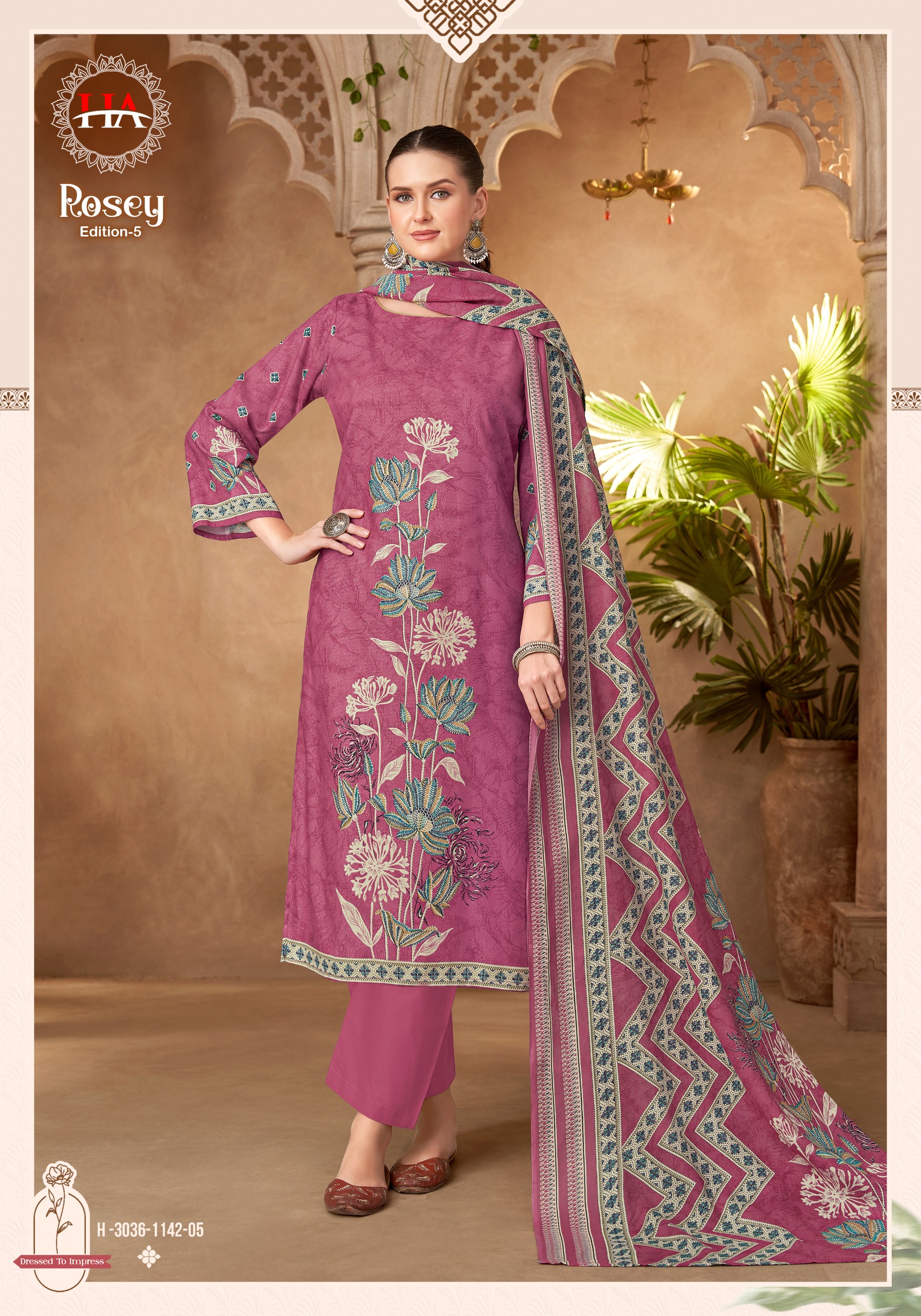 Harshit Fashion – Rosey Vol.5
