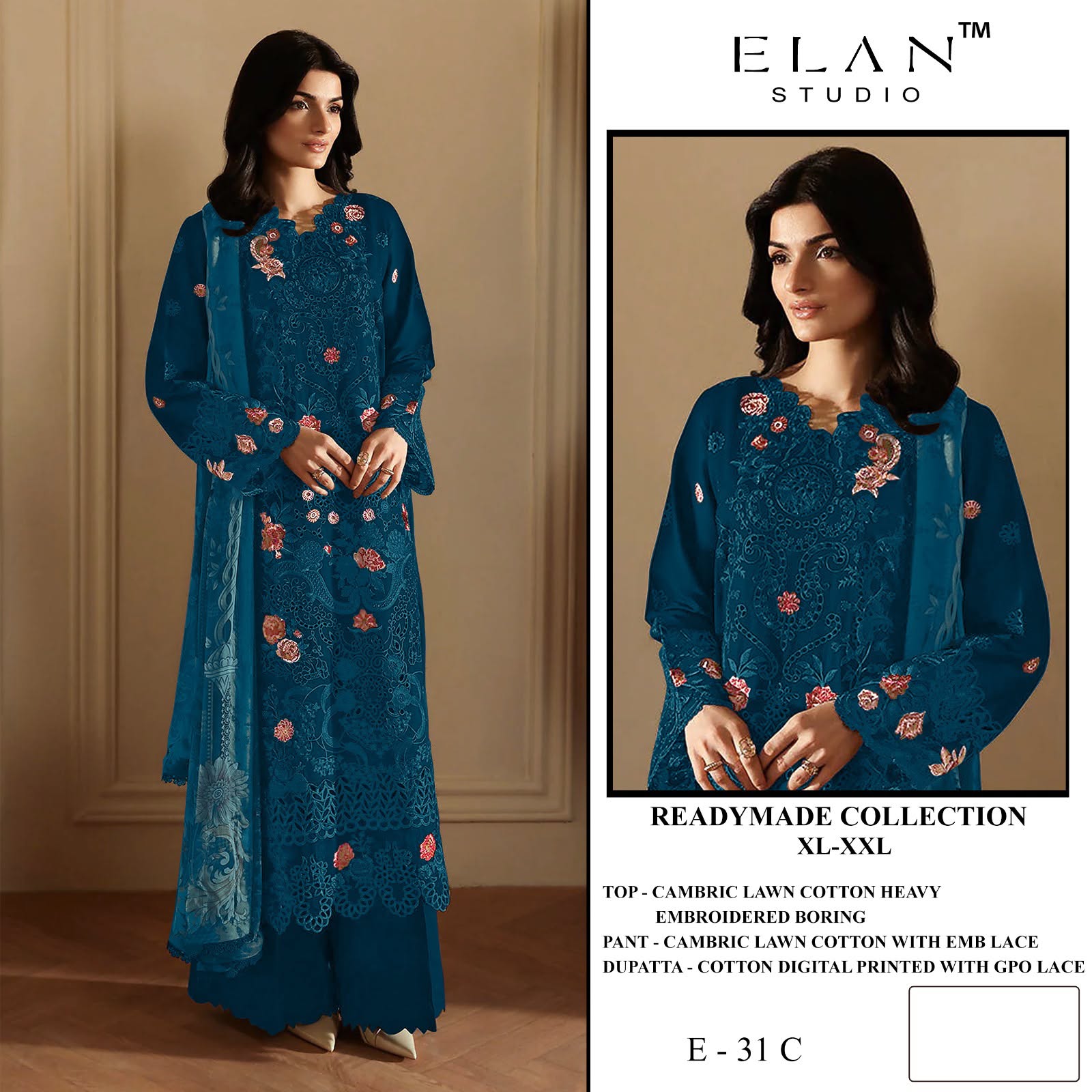Elan Studio – D.No.31     Readymade Wholesale Catalog Any Occasion