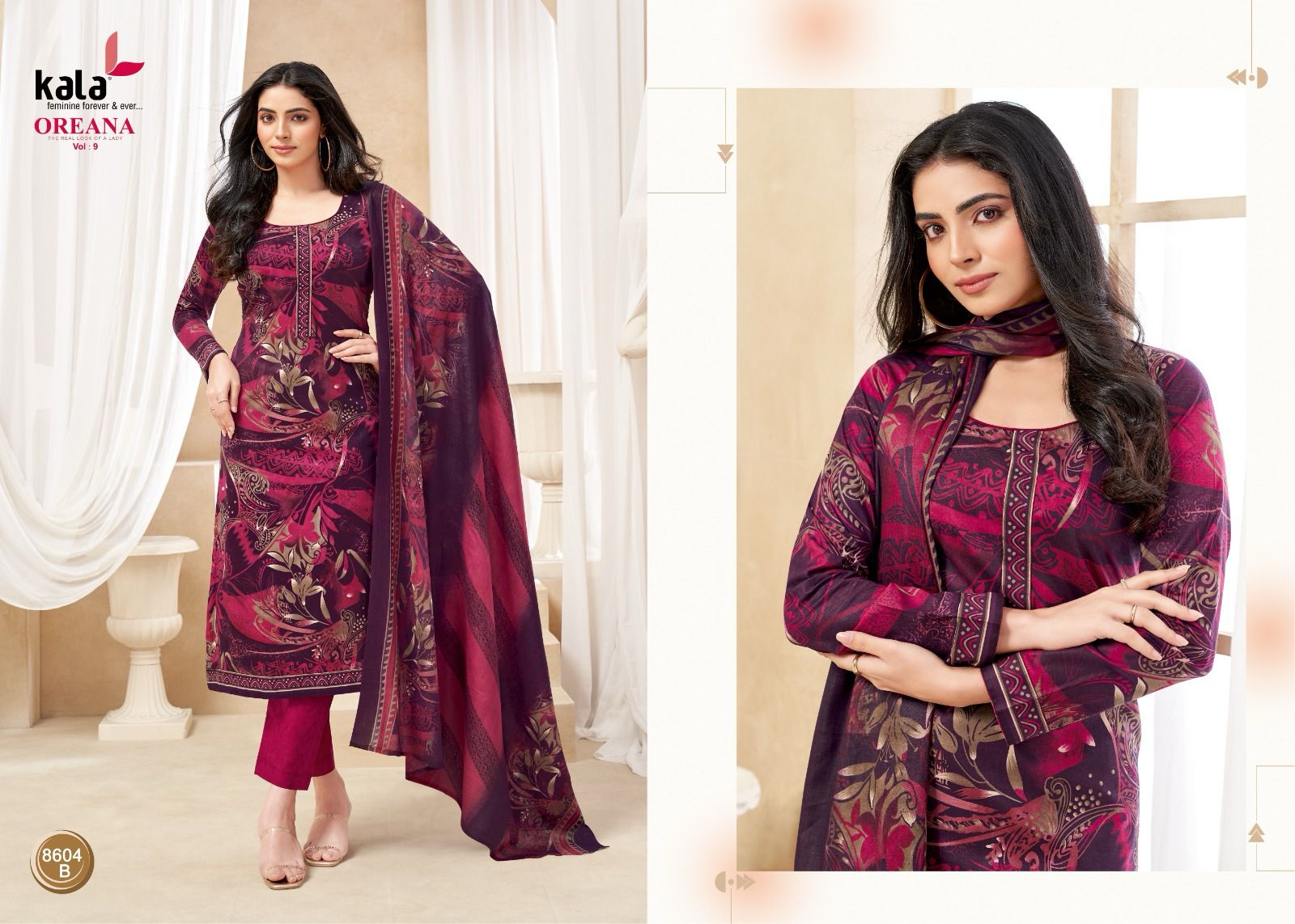 Kala Fashion – Oreana Vol.9     Cotton Printed Wholesale Catalog Any Occasion