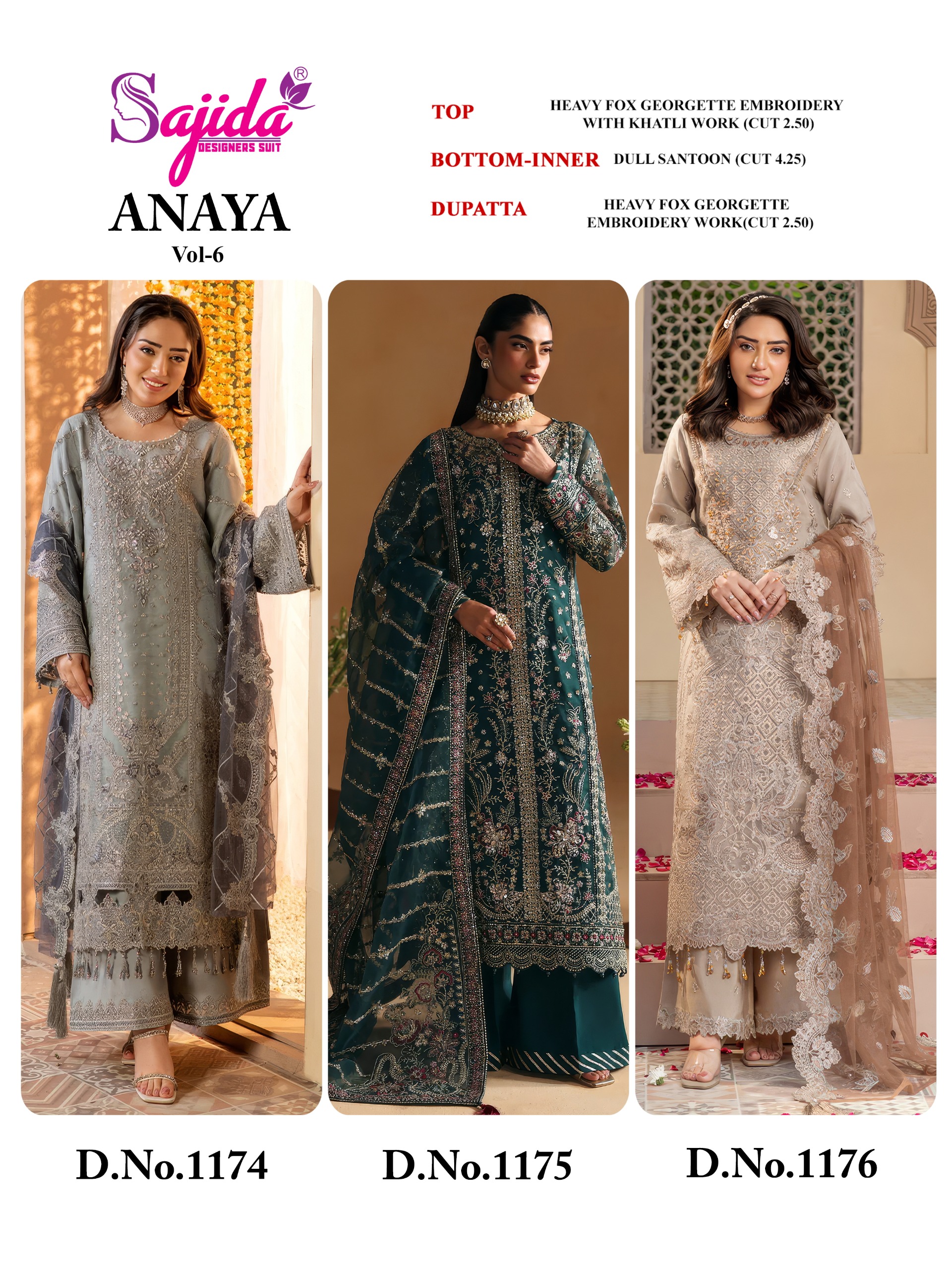 Sajida Designer - Anaya vol.6 Sajida Designer – Anaya vol.6