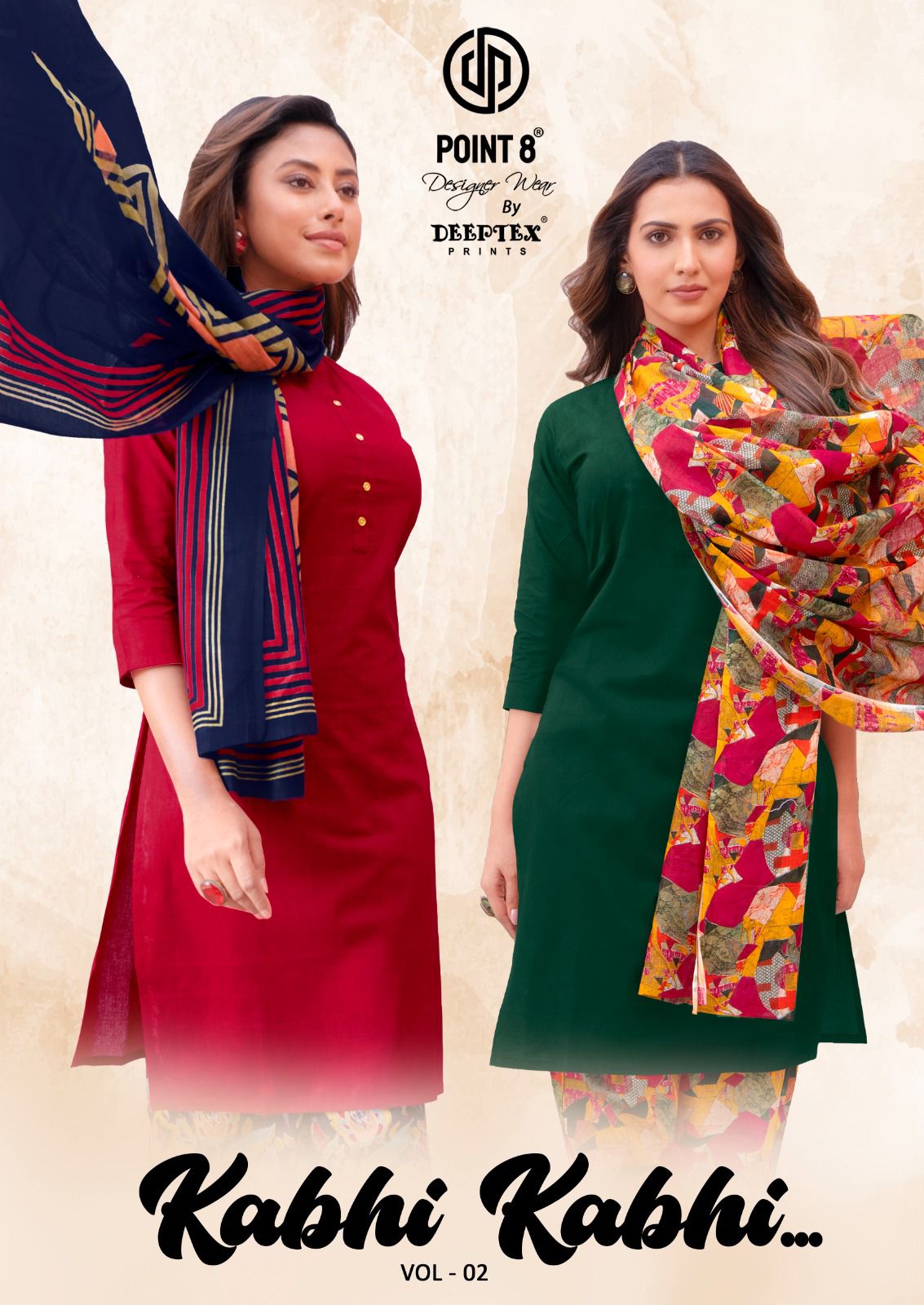Deeptex Print – Kabhi Kabhi Vol.2     Kurti Wholesale Catalog Any Occasion