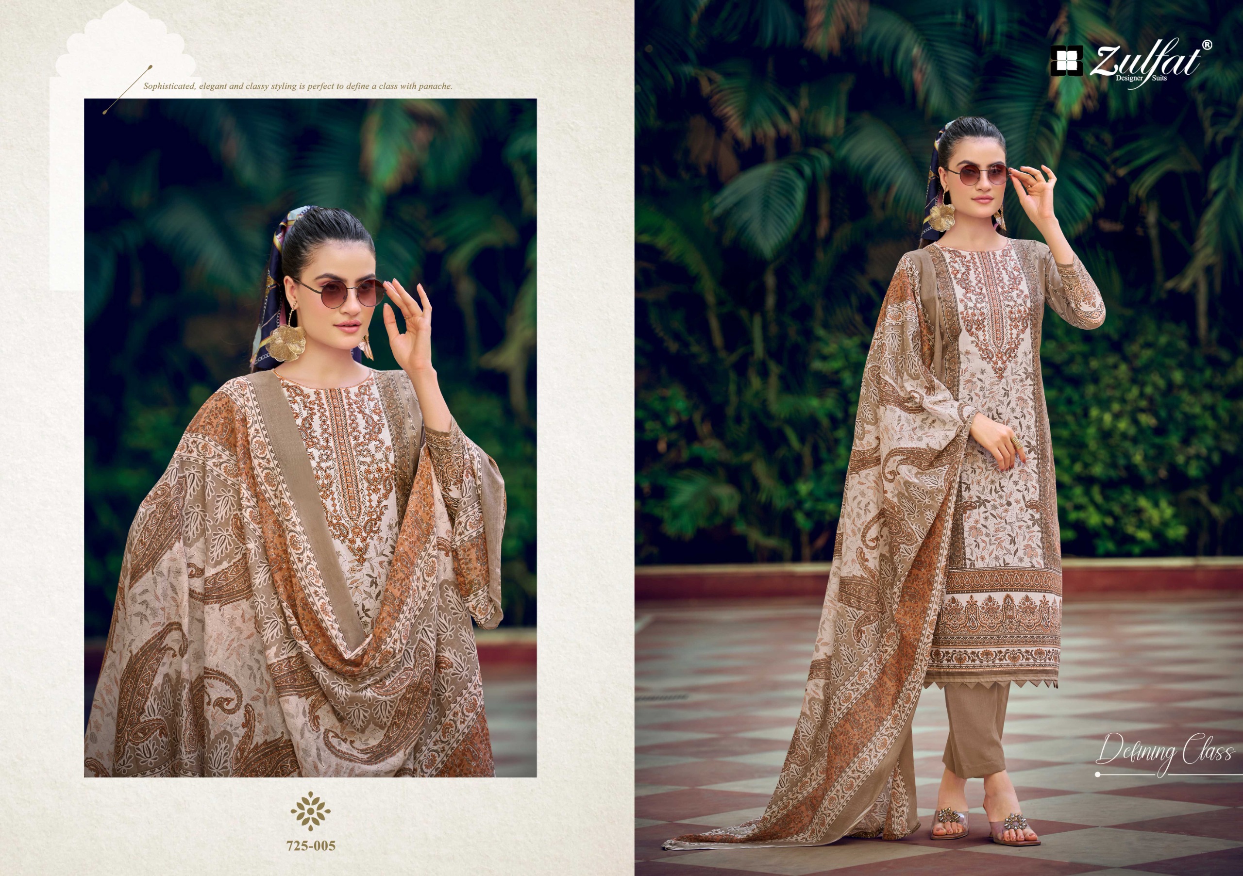 Zulfat Designer Suits – Sana Safina vol.6