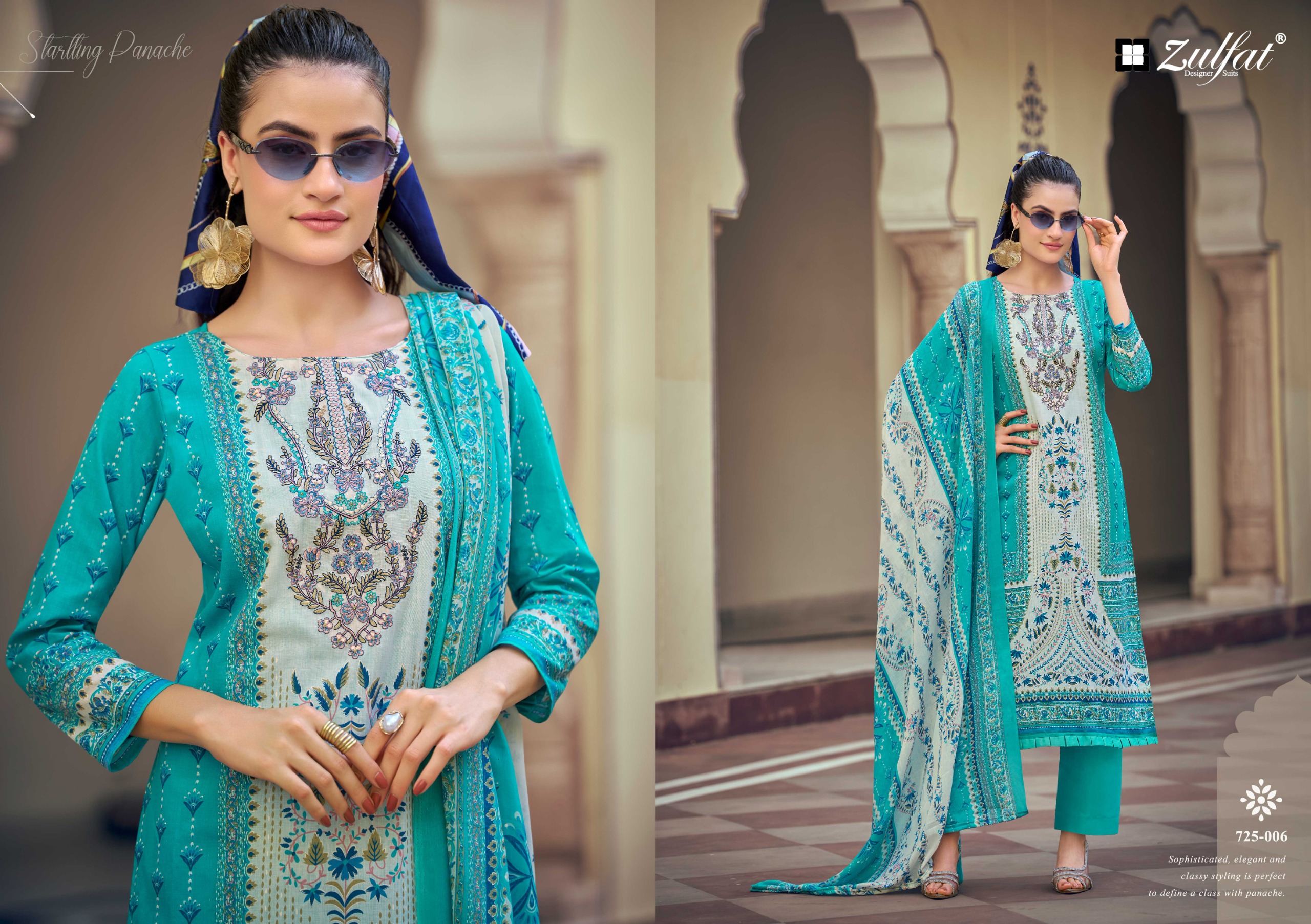 Zulfat Designer Suits – Sana Safina vol.6