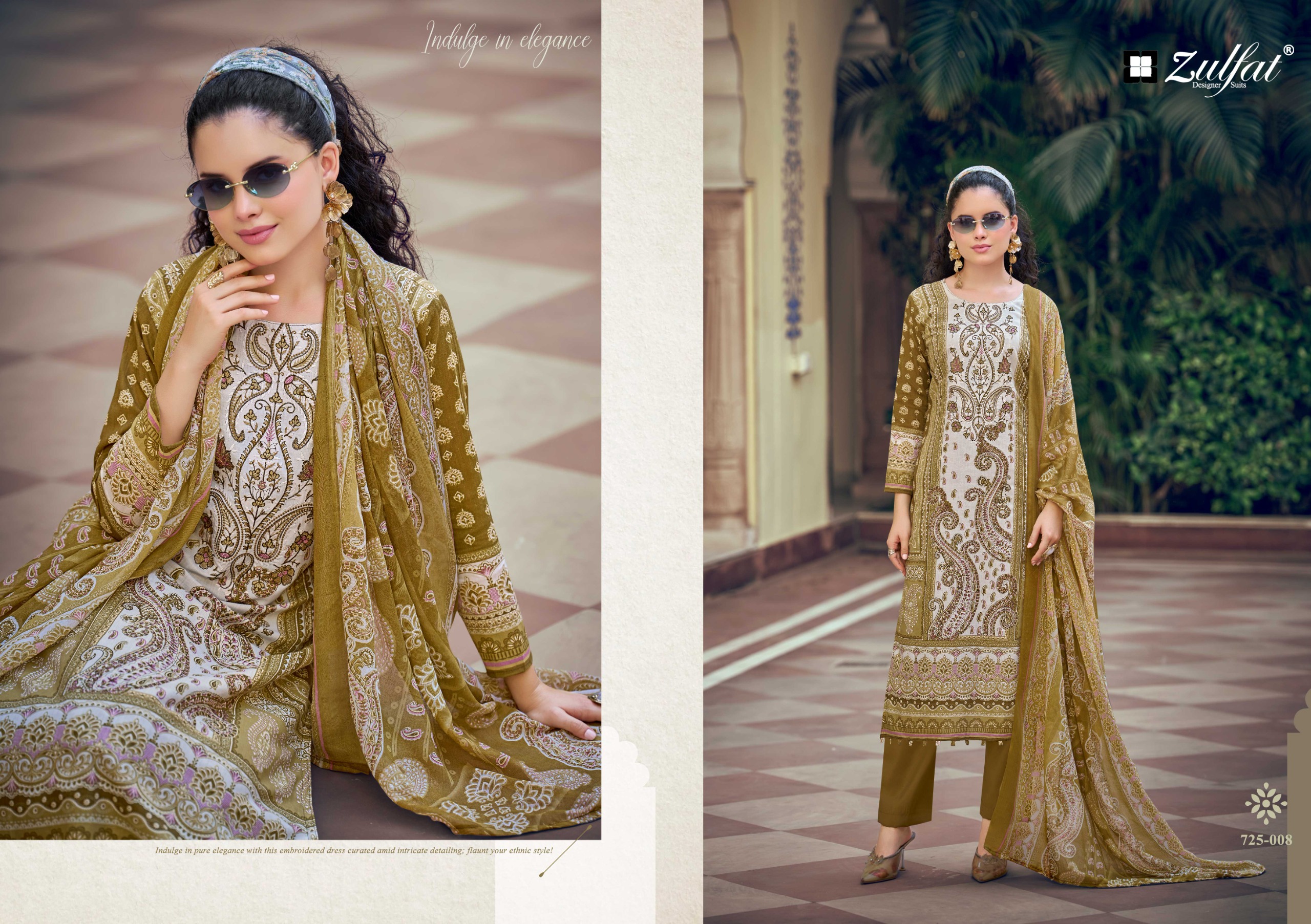 Zulfat Designer Suits – Sana Safina vol.6