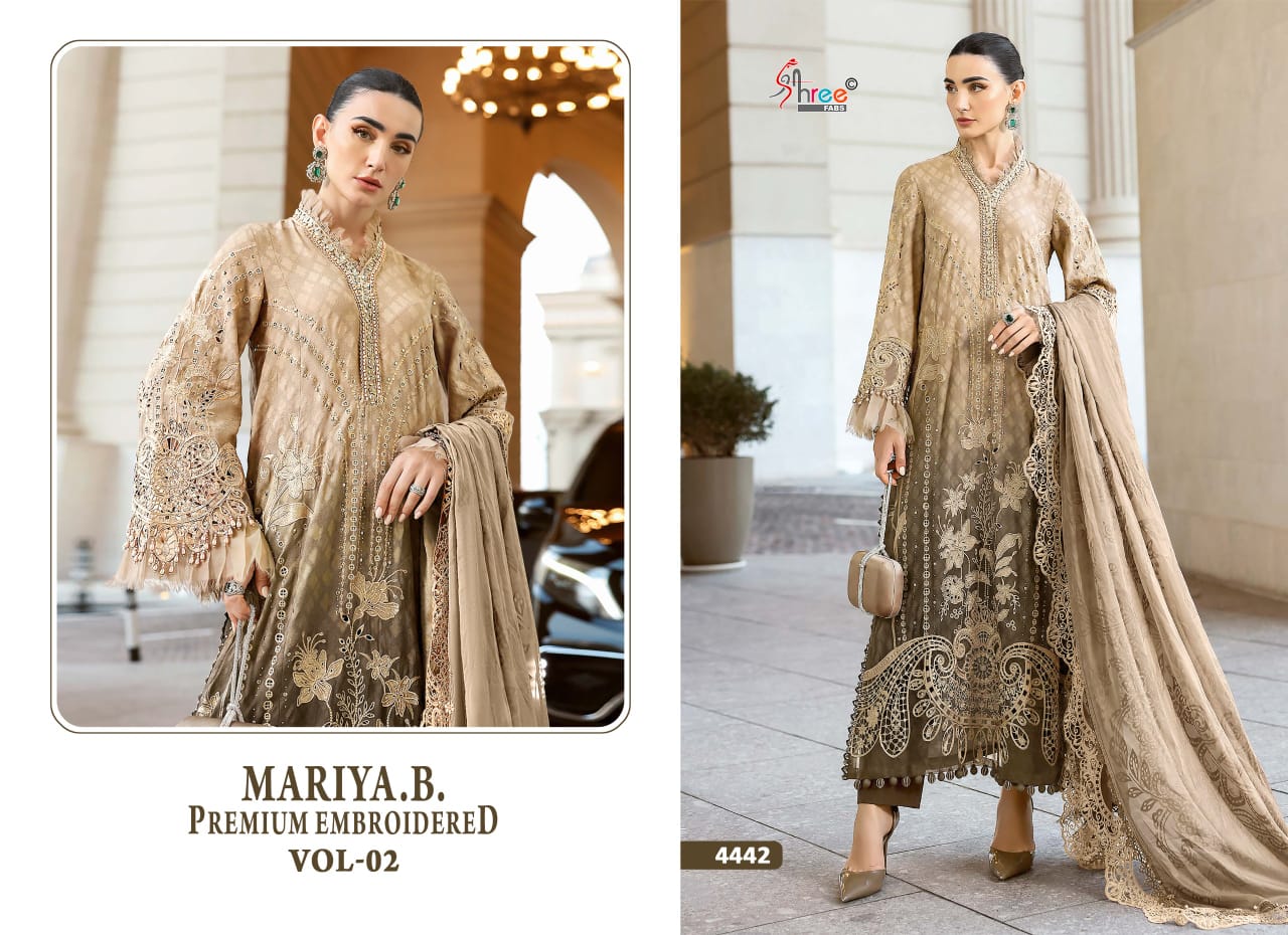 Shree Fab – Maria B Premium Vol.2 Chiffon Duptta