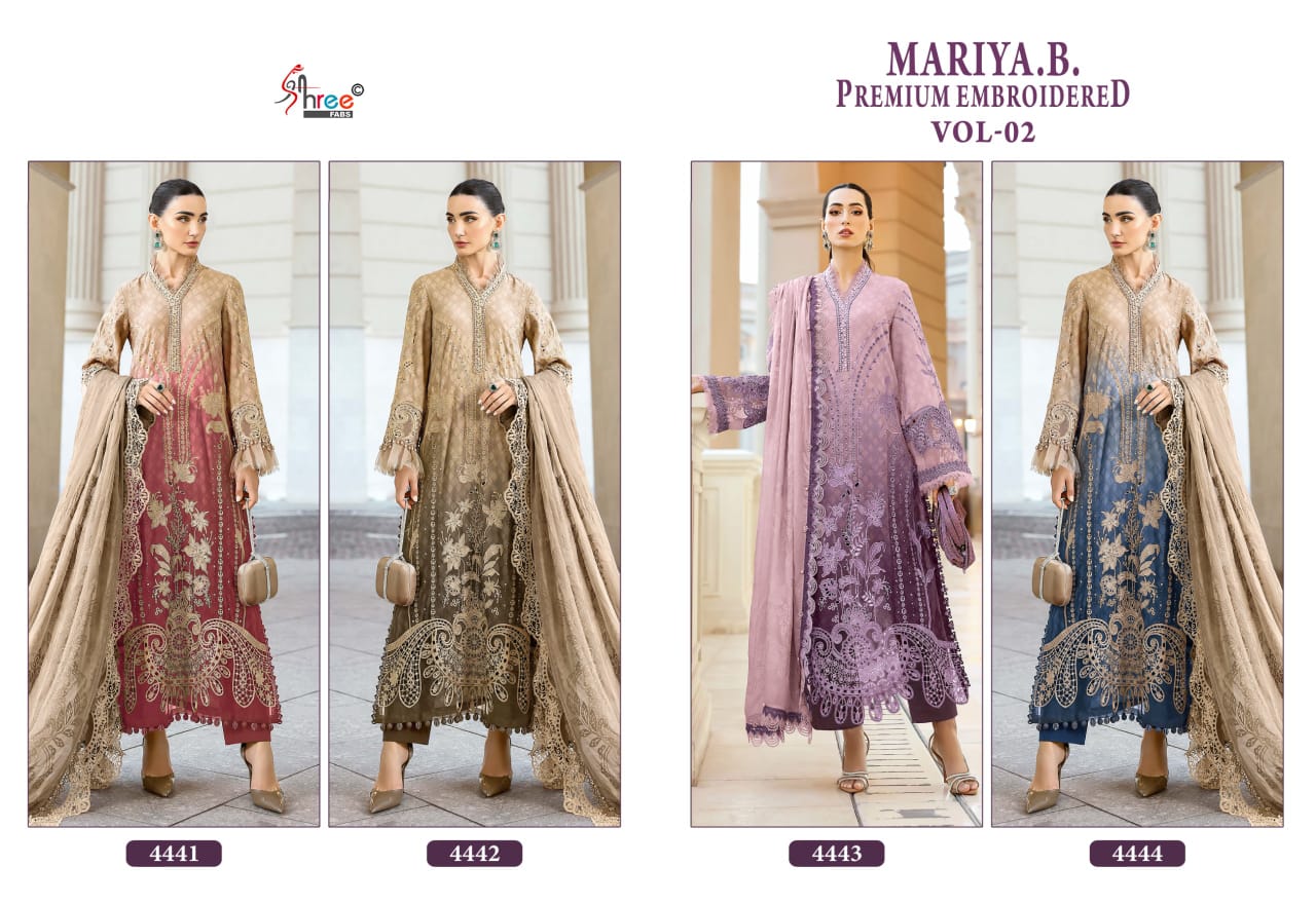 Shree Fab – Maria B Premium Vol.2 Chiffon Duptta