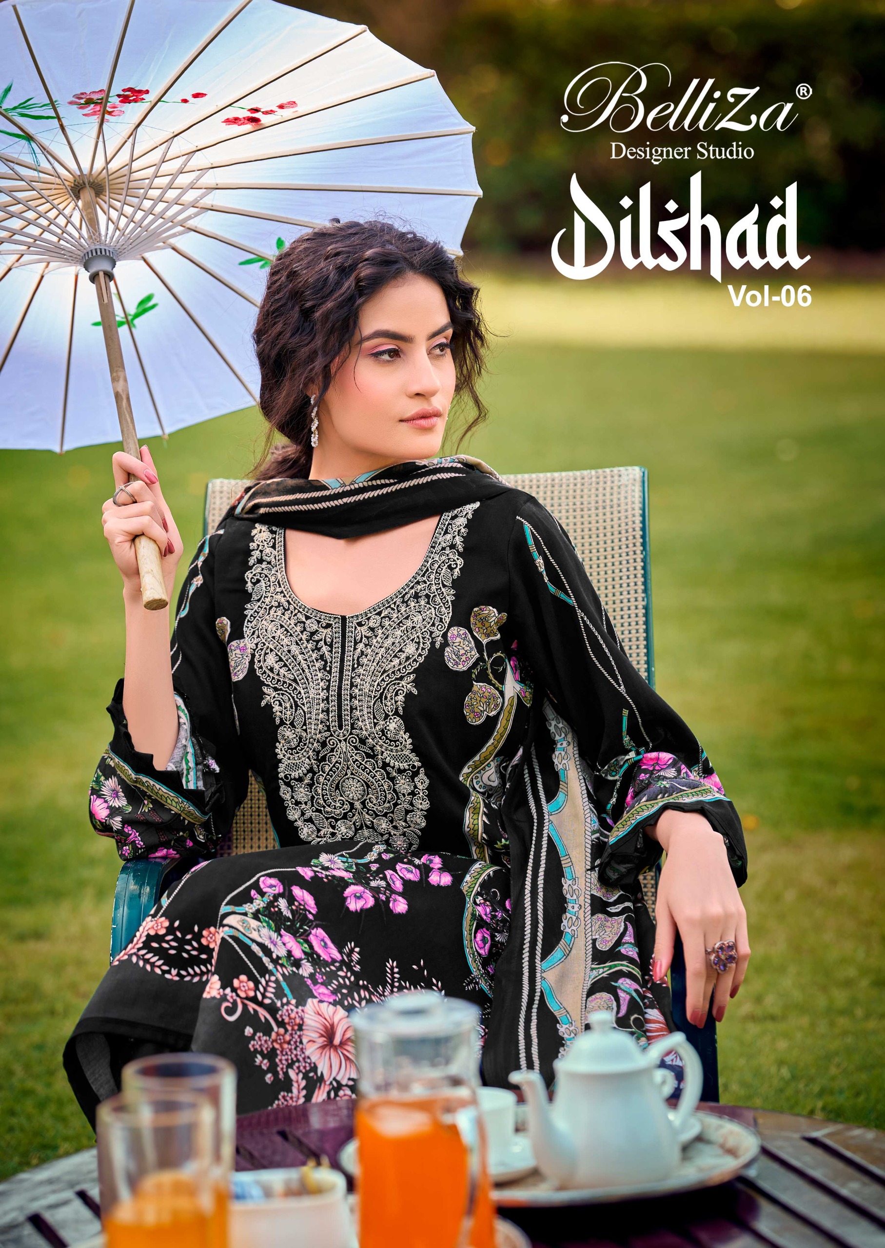 BelliZa DesigNer StuDio – Dilshad Vol.6     Salwar Suit Wholesale Catalog Any Occasion
