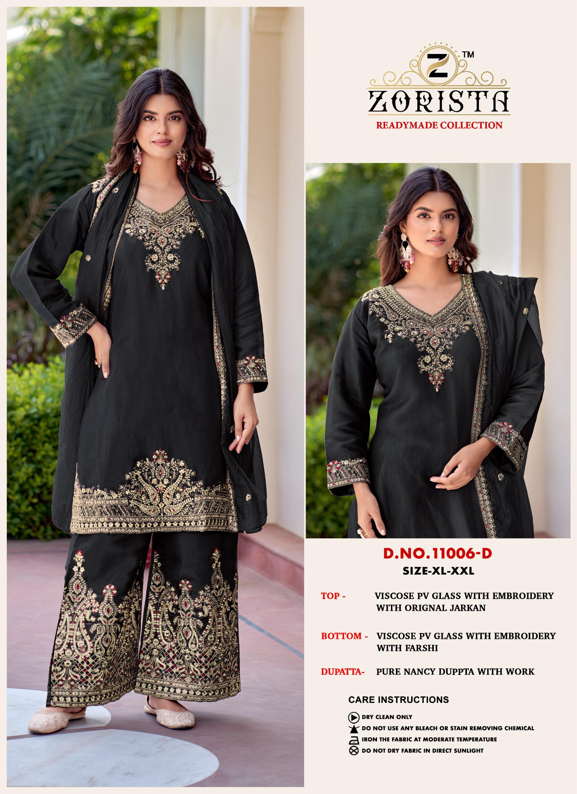 Zorista – D.No.11006     Readymade Wholesale Catalog Festival