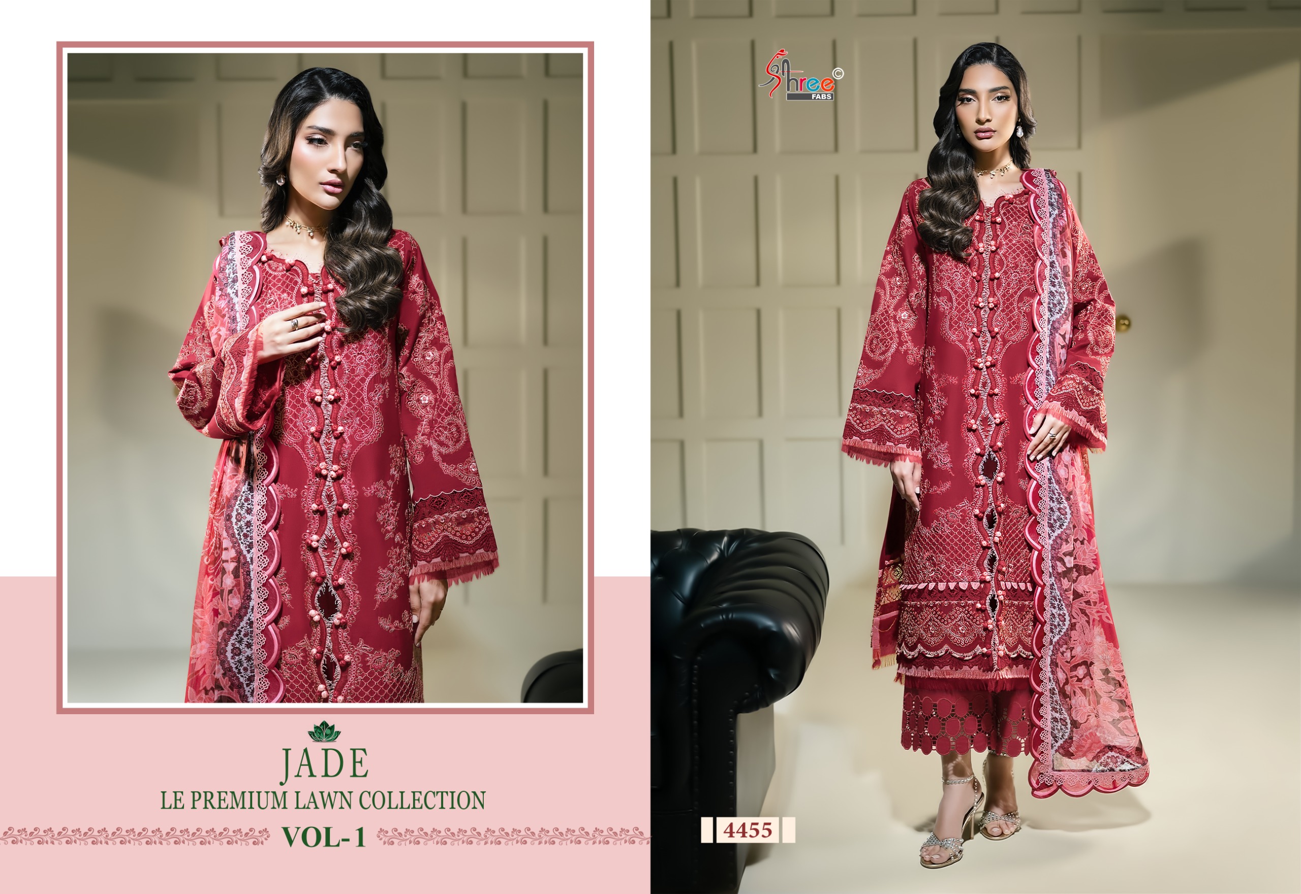 Shree Fab - Jade Le Premium lawn vol.1 Ciffon Duptta Shree Fab – Jade Le Premium lawn vol.1 Ciffon Duptta