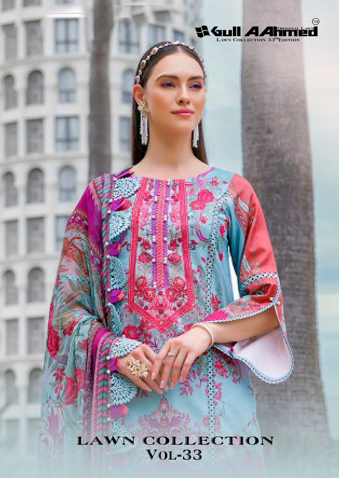 Gull Ahmed – Lawn Collection Vol.33     Salwar Suit Wholesale Catalog Any Occasion