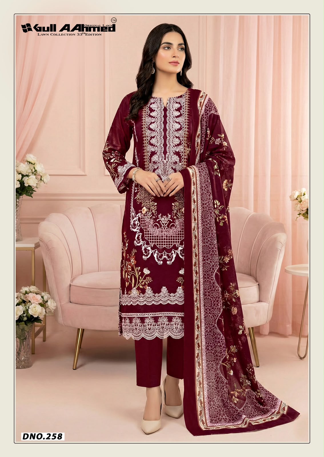 Gull Ahmed – Lawn Collection Vol.33