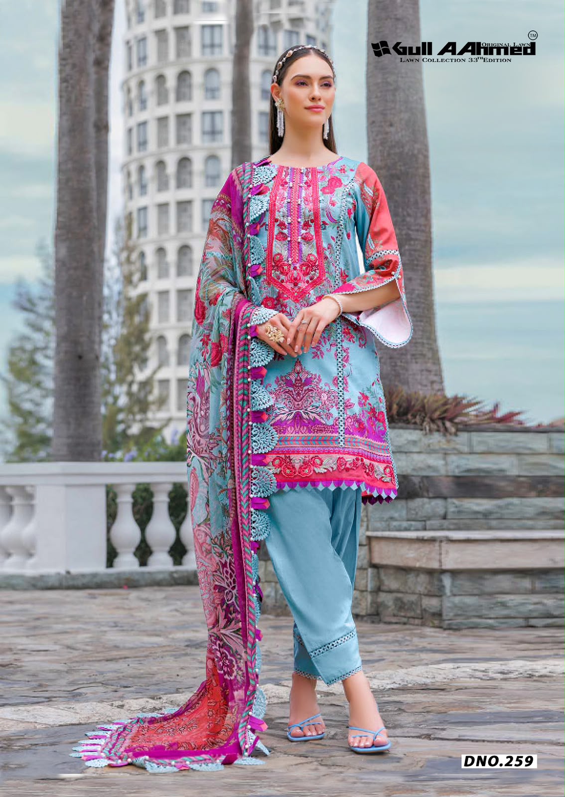 Gull Ahmed – Lawn Collection Vol.33