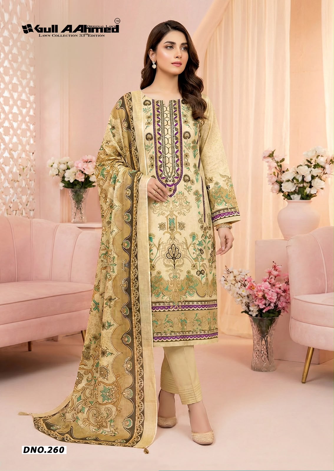 Gull Ahmed – Lawn Collection Vol.33