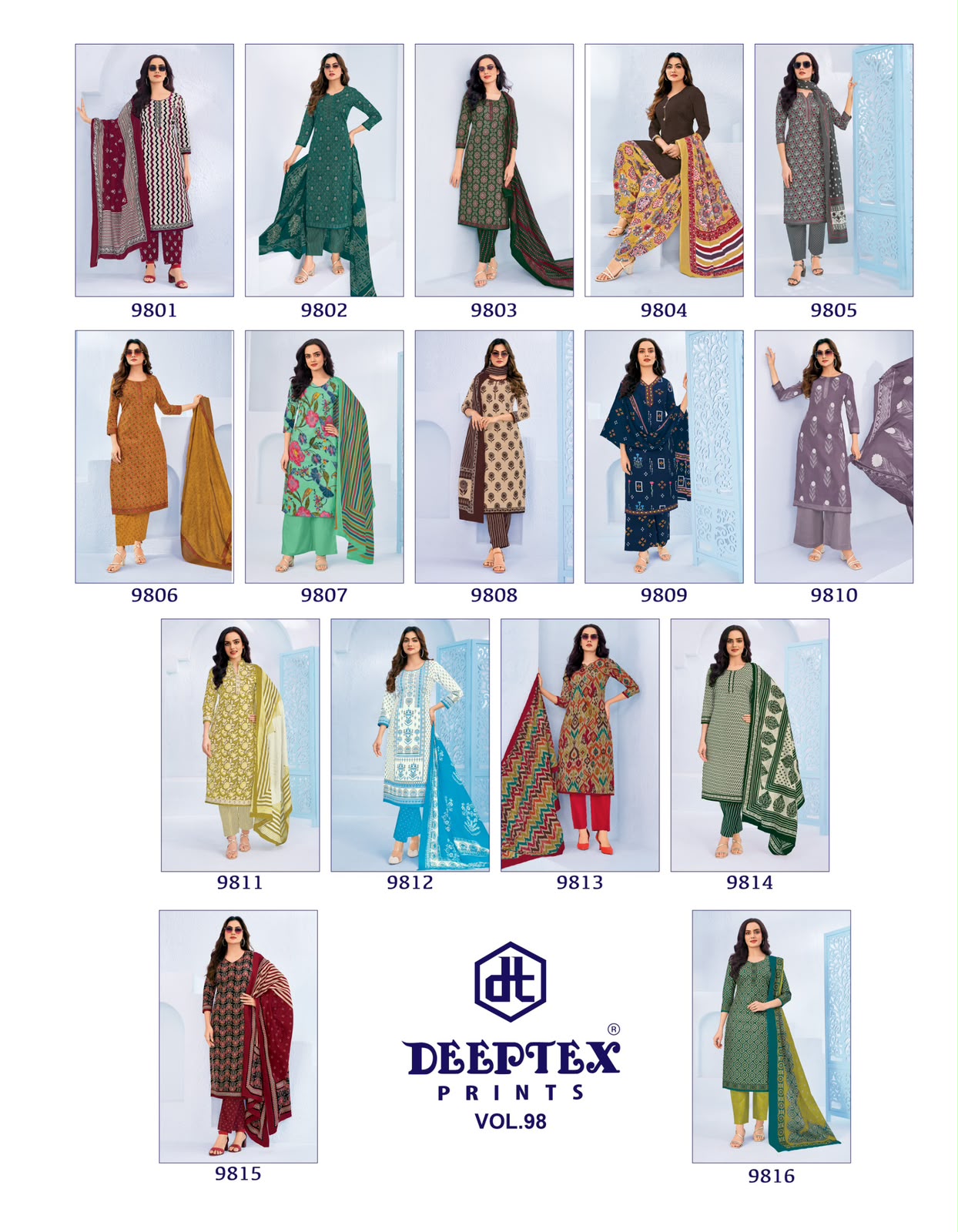 Deeptex Print - Miss India Vol.98 Deeptex Print – Miss India Vol.98