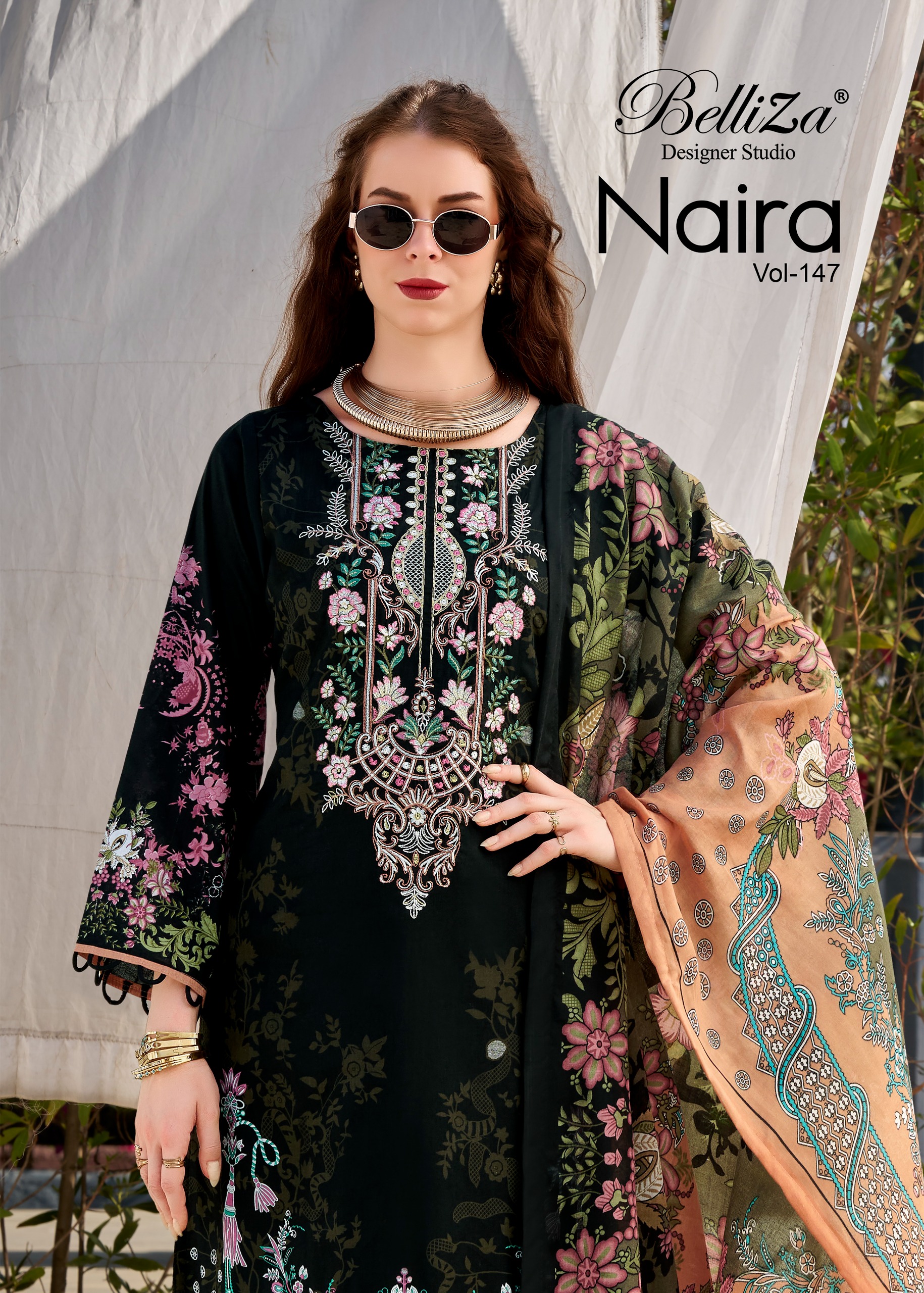 BelliZa DesigNer StuDio - Naira 147 BelliZa DesigNer StuDio – Naira 147 Salwar Suit Wholesale Catalog Any Occasion